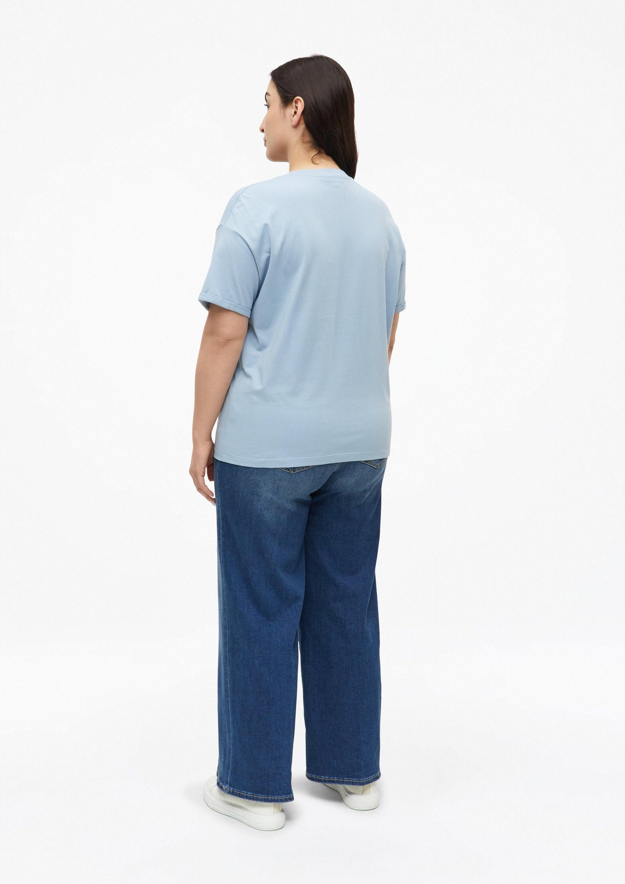 s.Oliver Kurzarmshirt T-Shirt T-Shirt mit Frontprint