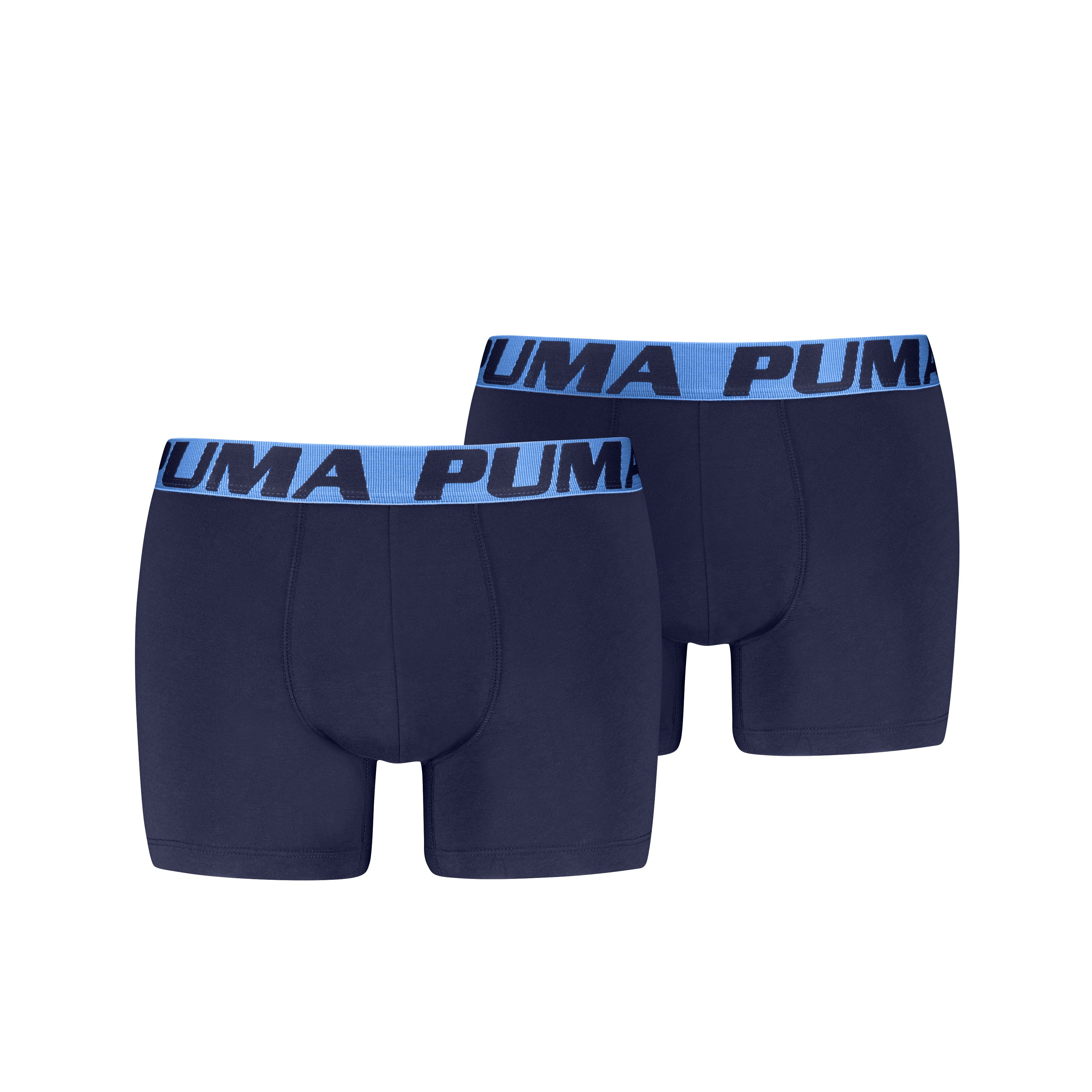 PUMA Boxershorts PUMA MEN STRIPED ELASTIC BOXERS (2er Pack)
