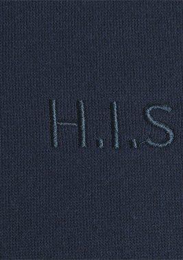 H.I.S Sweatshirt mit mehrfarbigem Kragen