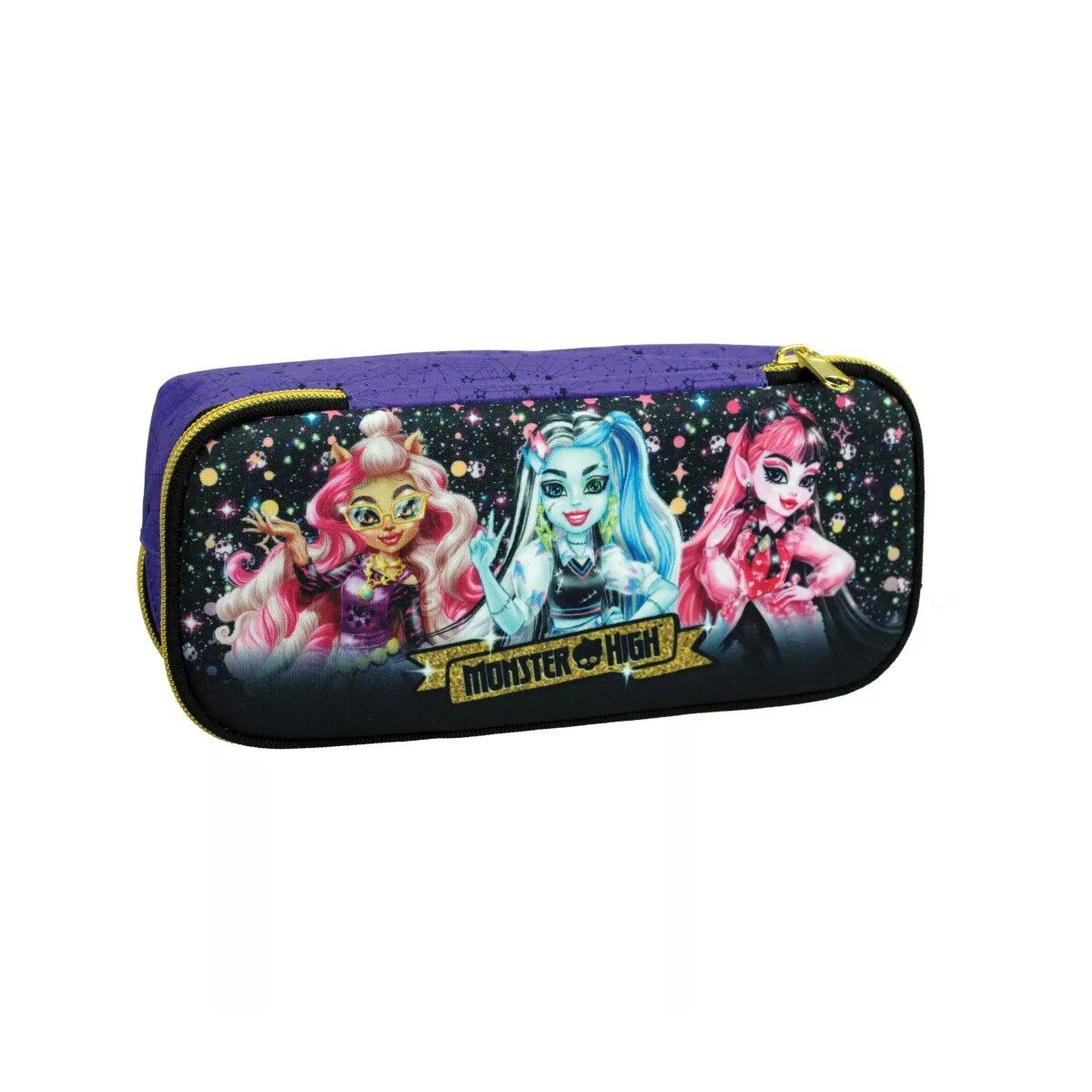 Monster High Federmäppchen Monster High Crew 2-Fach Federtasche 26 cm
