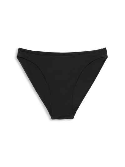 Esprit Bikini-Hose Strukturierte Bikinihose mit hohem Beinausschnitt