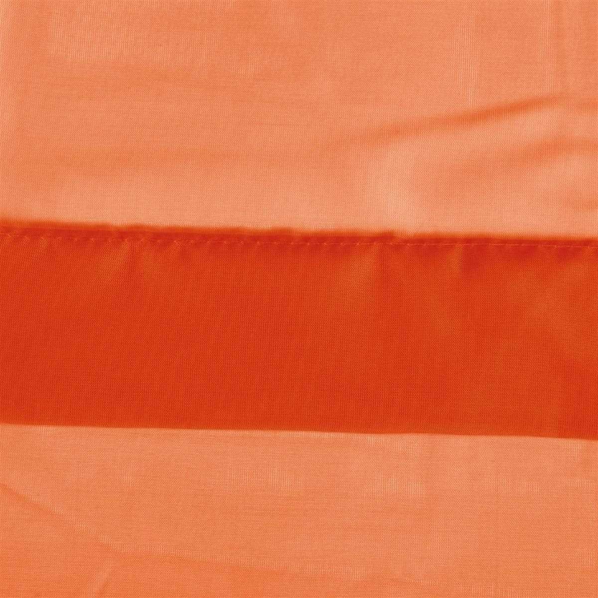Vorhang, Bestlivings, Größen Stangendurchzug Bistrogardine St), transparent, "Raffoptik", in Küchengardine mit (1 Microfaser, Transparente vers. Orange Stangendurchzug