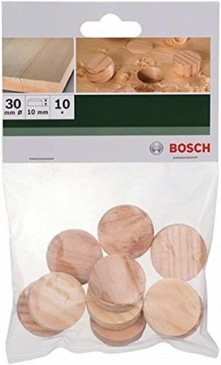 BOSCH Bohrfutter Bosch Holzzapfen Ø 30 mm 10 Stk