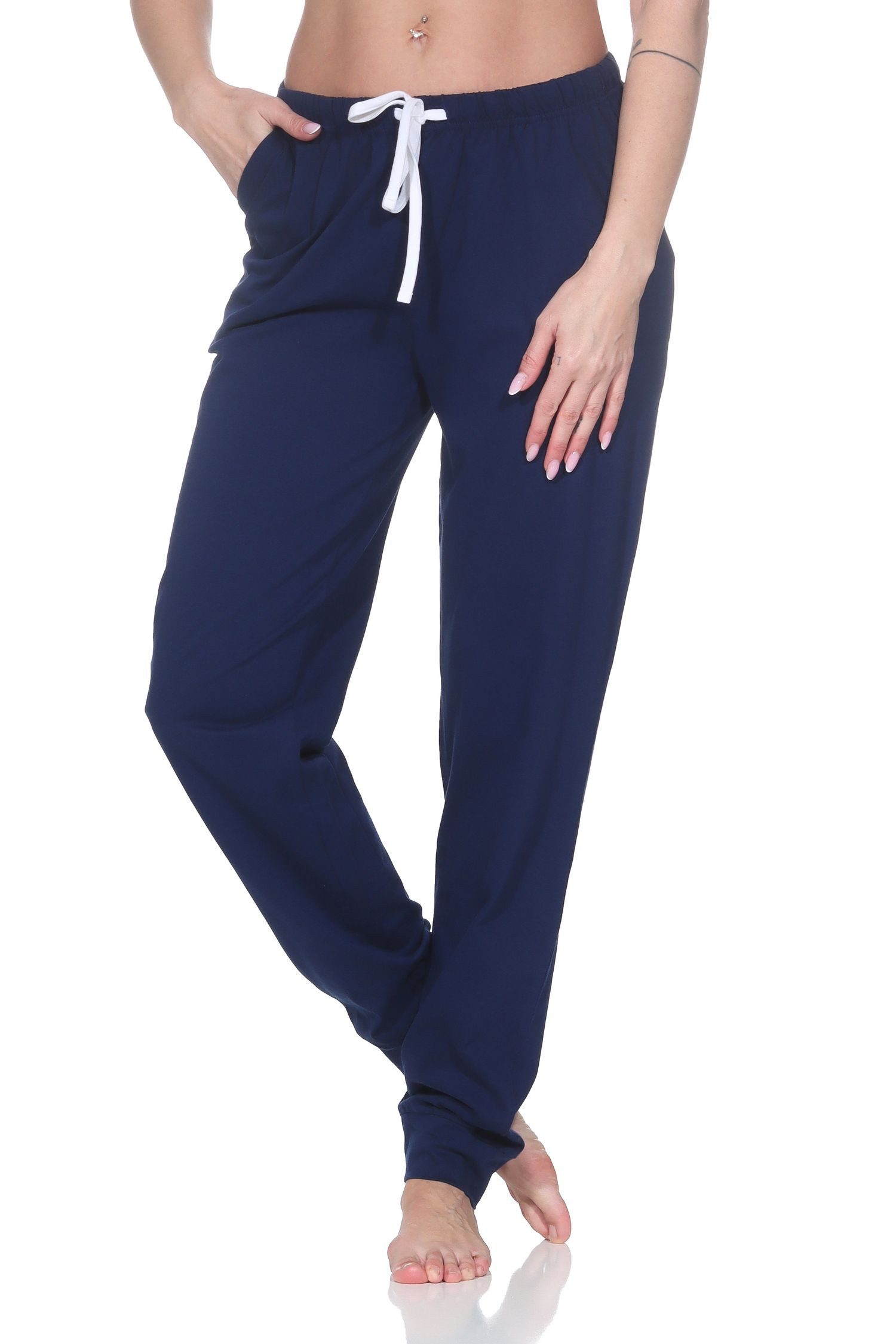 Normann Relaxanzug Damen Pyjama Hose lang Mix & Match - perfekt zu kombinieren – Bild 5 von 5