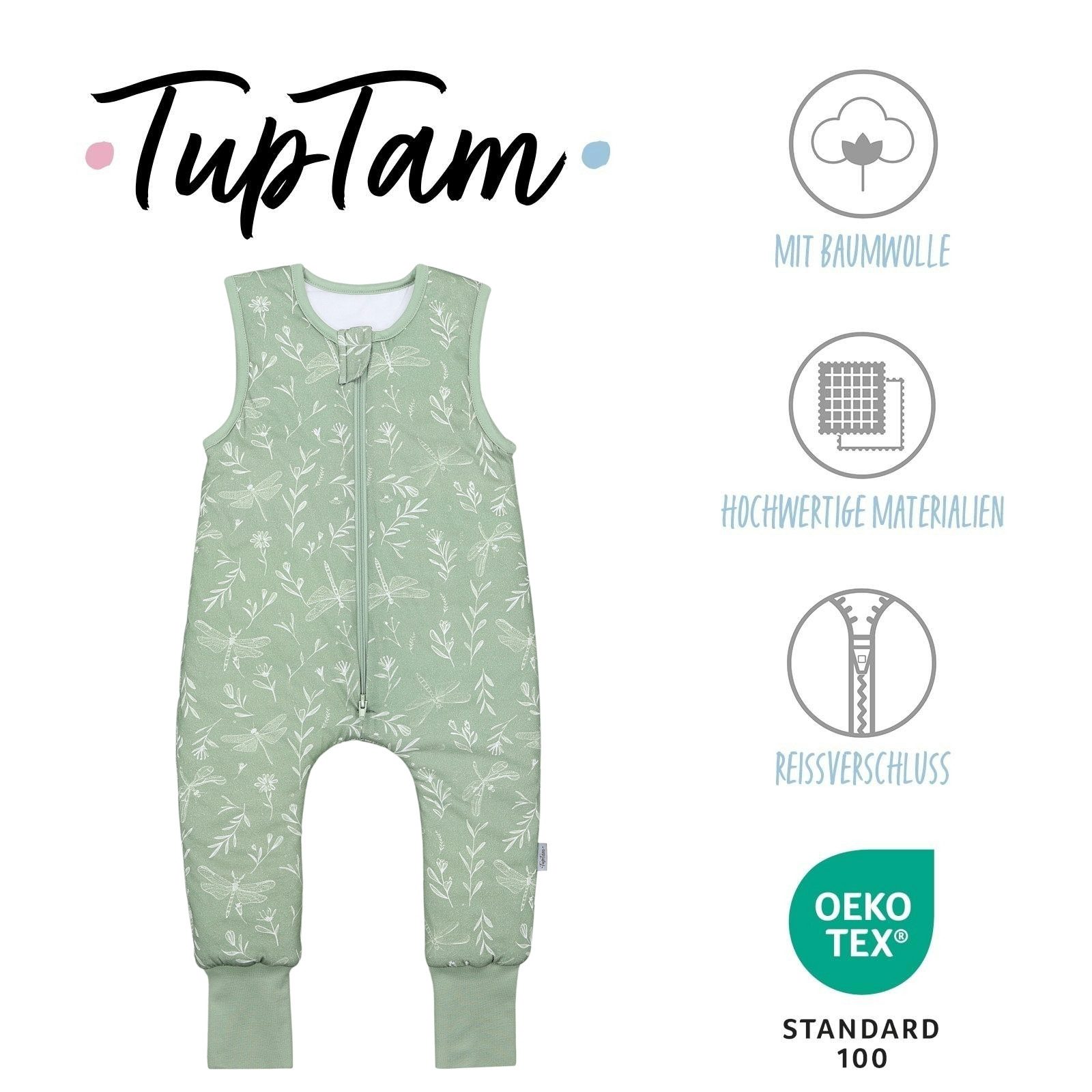 TupTam Babyschlafsack Schlafsack mit Beinen ohne Ärmel 2.5 TOG Ganzjahr – Bild 2 von 5