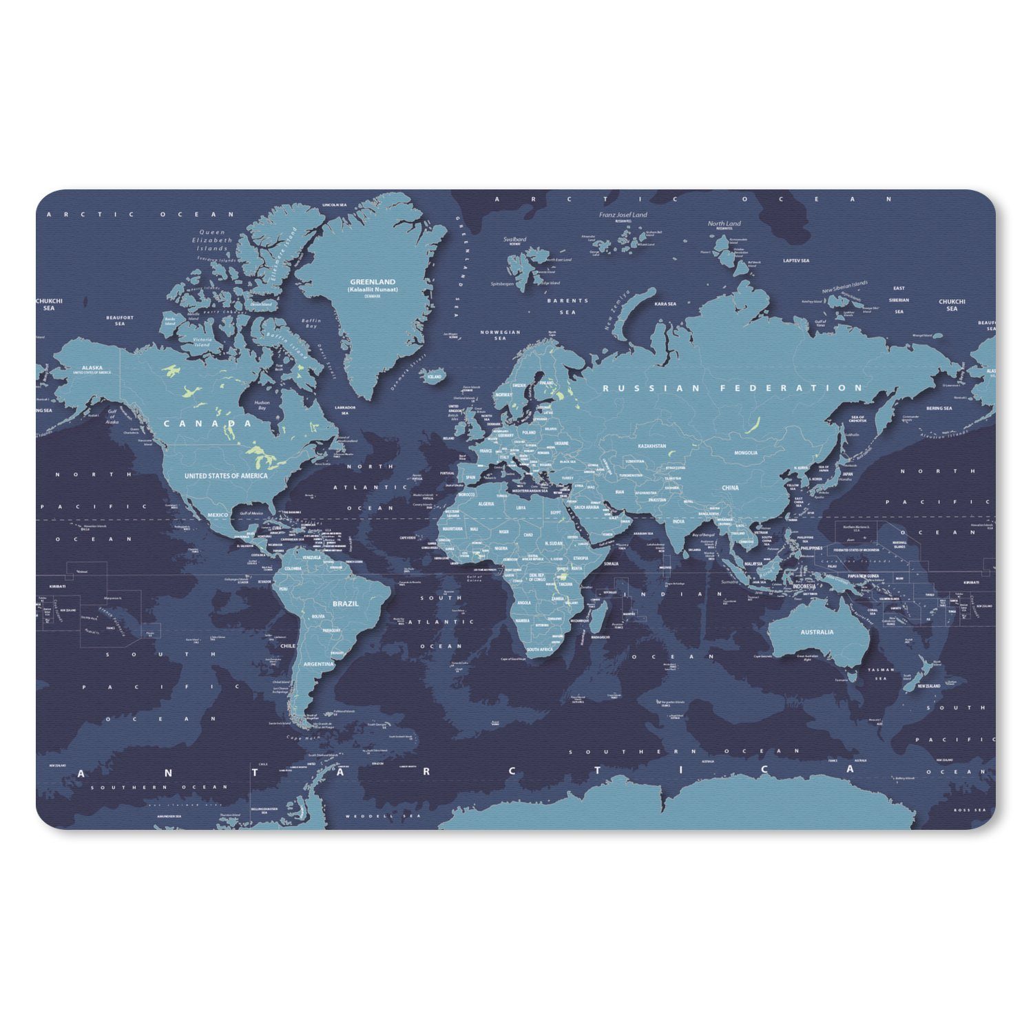 MuchoWow Mauspad (1-St), Mouse pad, Gaming Deko, PC Zubehör, 27x18 cm