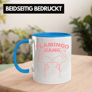Trendation Tasse Trendation -Flamingo Pink Lustige Tasse Flamingo-Fans Geschenkidee Fla