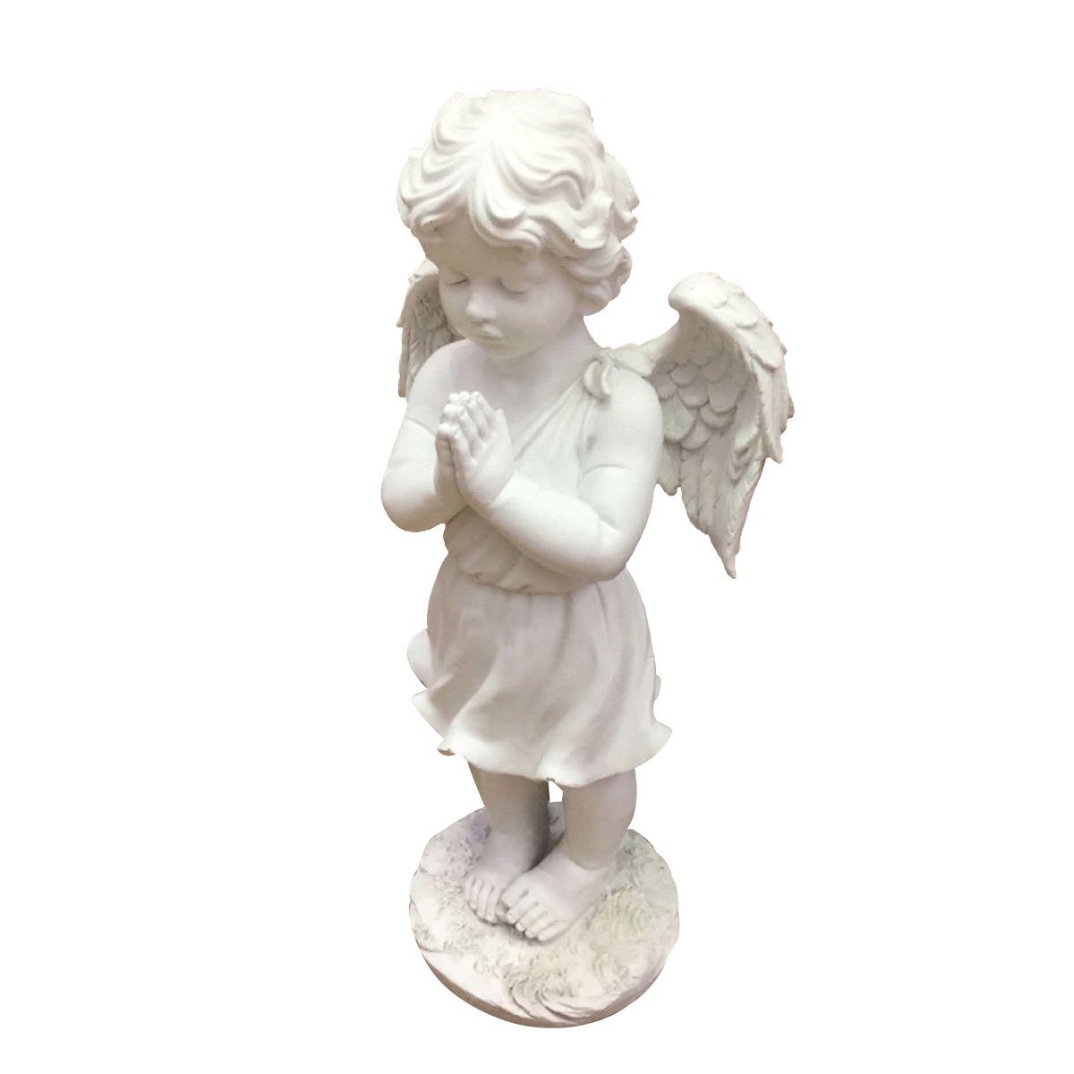 Engelfigur Engel 50cm Grabengel Gartenfigur H: betend Grabschmuck MARELIDA