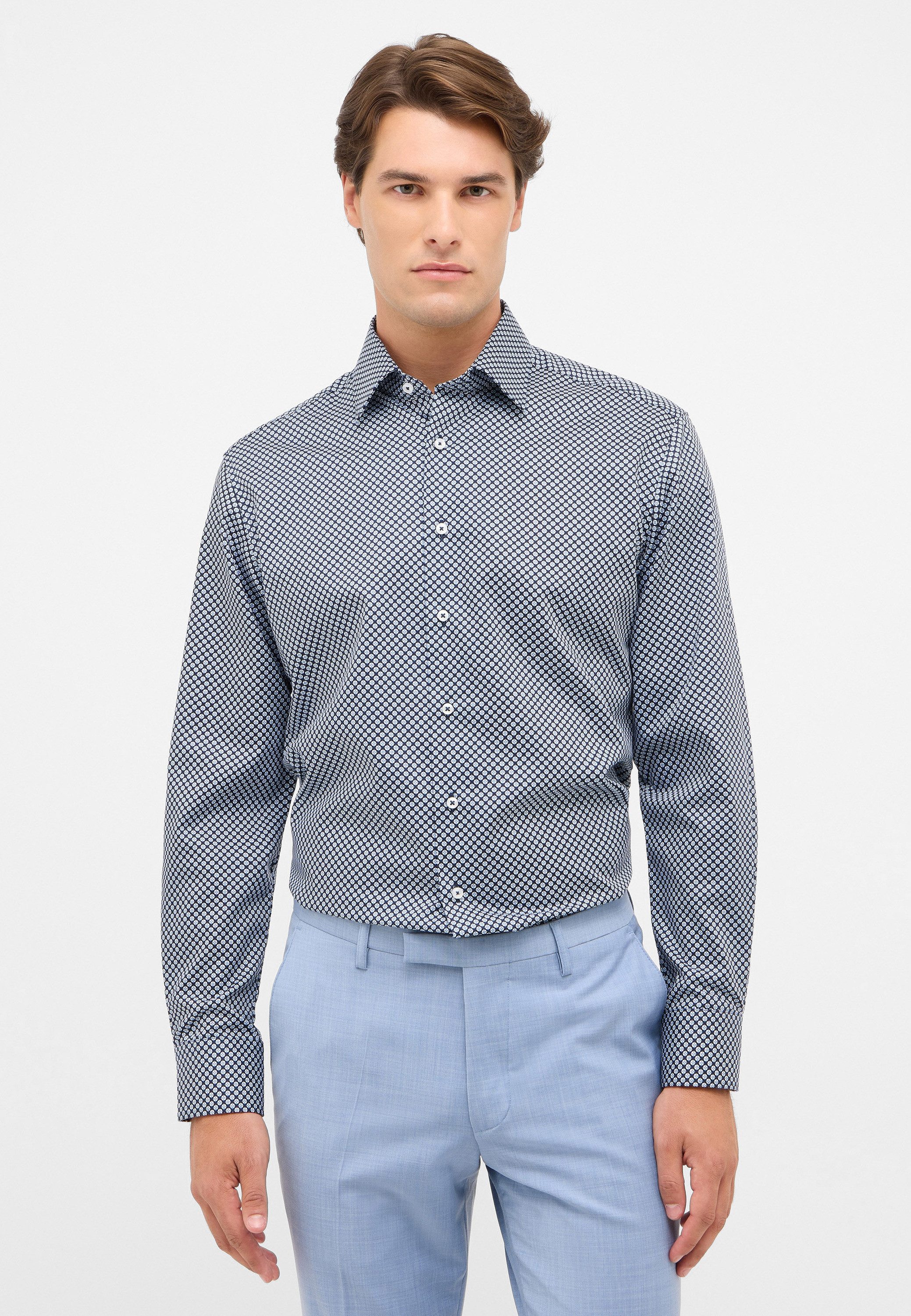 Eterna Langarmhemd SLIM FIT NON IRON (bügelfrei)
