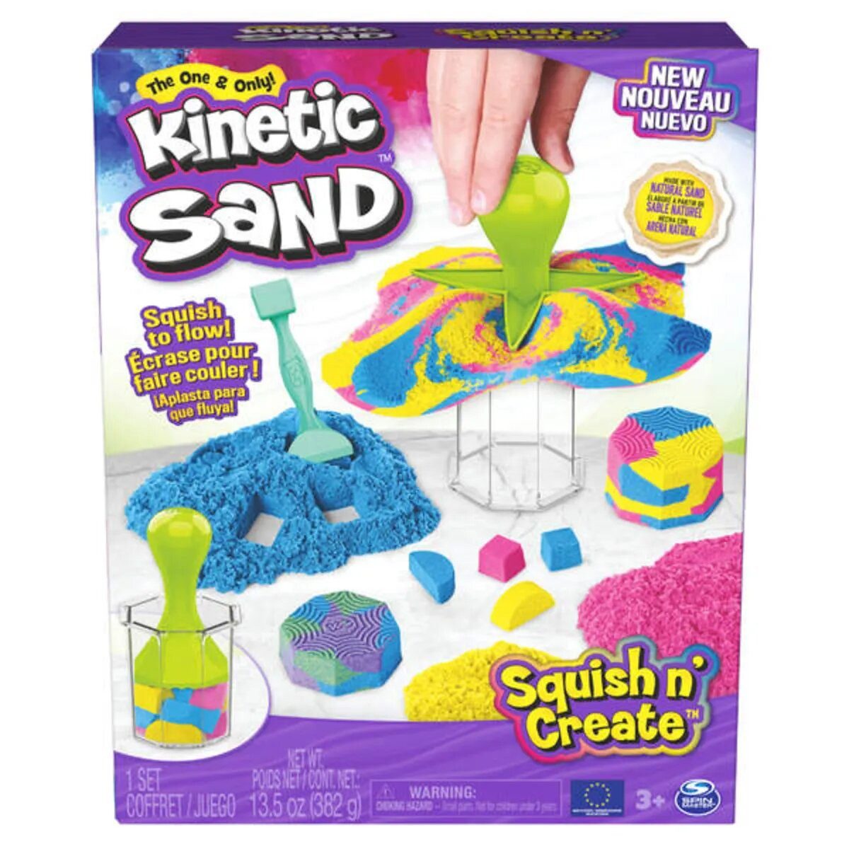 Spielsand Spin Master Kinetic Sand - Squish N Create