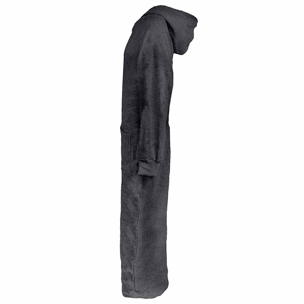 vidaXL Bademantel Decken-Hoodie KINN Anthrazit XXL Baumwolle, Baumwolle günstig online kaufen