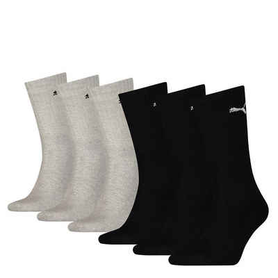 PUMA Kurzsocken Unisex Sportsocken, 3 Paar - Short Crew Socks