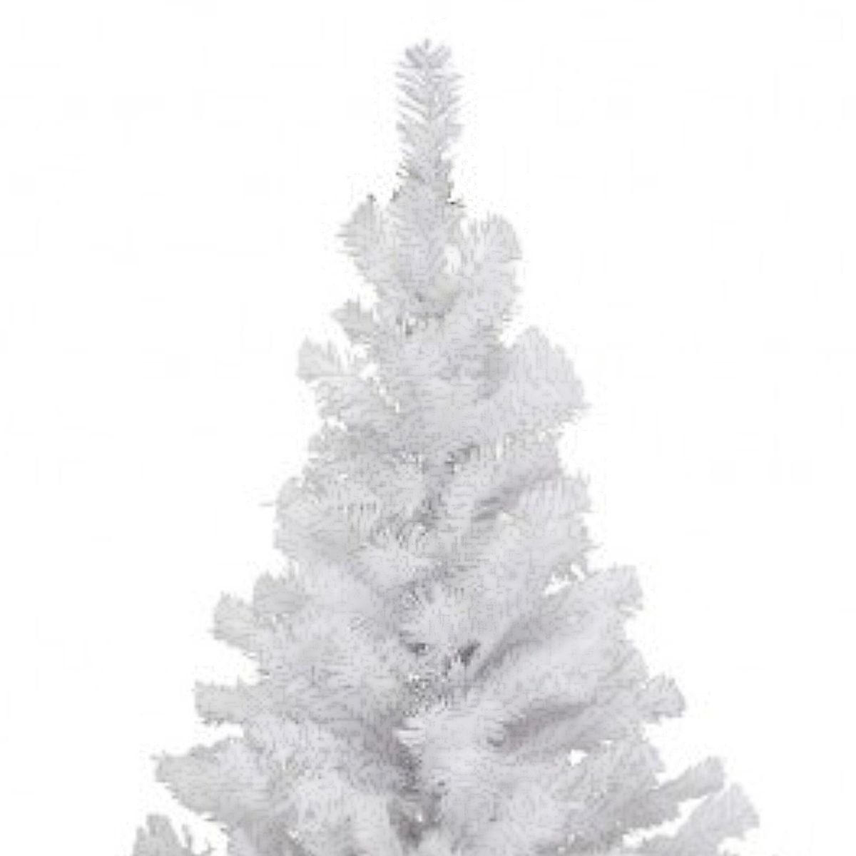 Gravidus Künstlicher Weihnachtsbaum 180cm Weiß Künstlicher Weihnachtsbaum Kunststoff