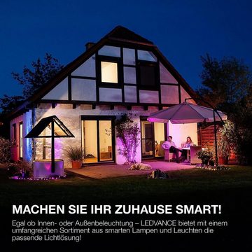 Ledvance LED Deckenleuchte Ledvance Smarte LED Wand-und Deckenleuchte für Innen mit WiFi, warmweiß, Dimmbar