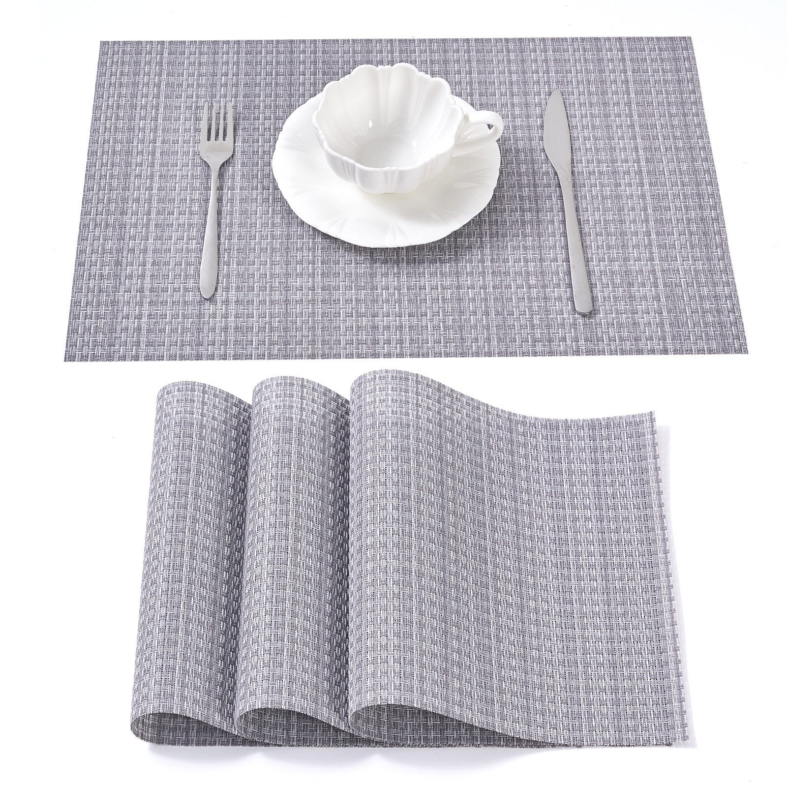 Simurq Platzset - Tischsets Abwaschbar / Rutschfest und Waschbar, (Platzdec günstig online kaufen