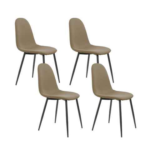HTI-Living Esszimmerstuhl Stuhl Savannah Webstoff 4er-Set (Set, 4 St), Küchenstuhl