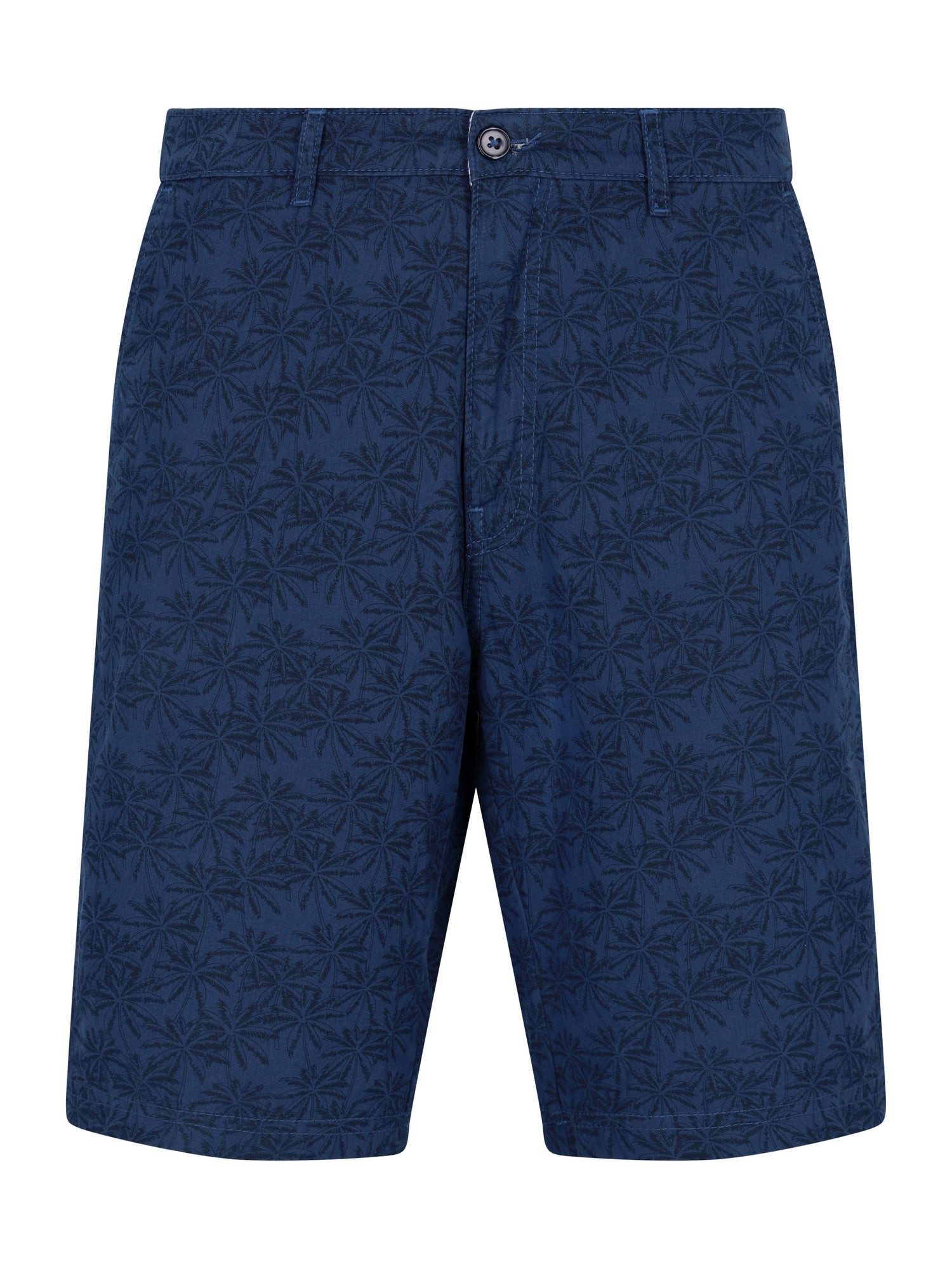 Hajo Bermudas elastische Bermudashort allover bedruckt