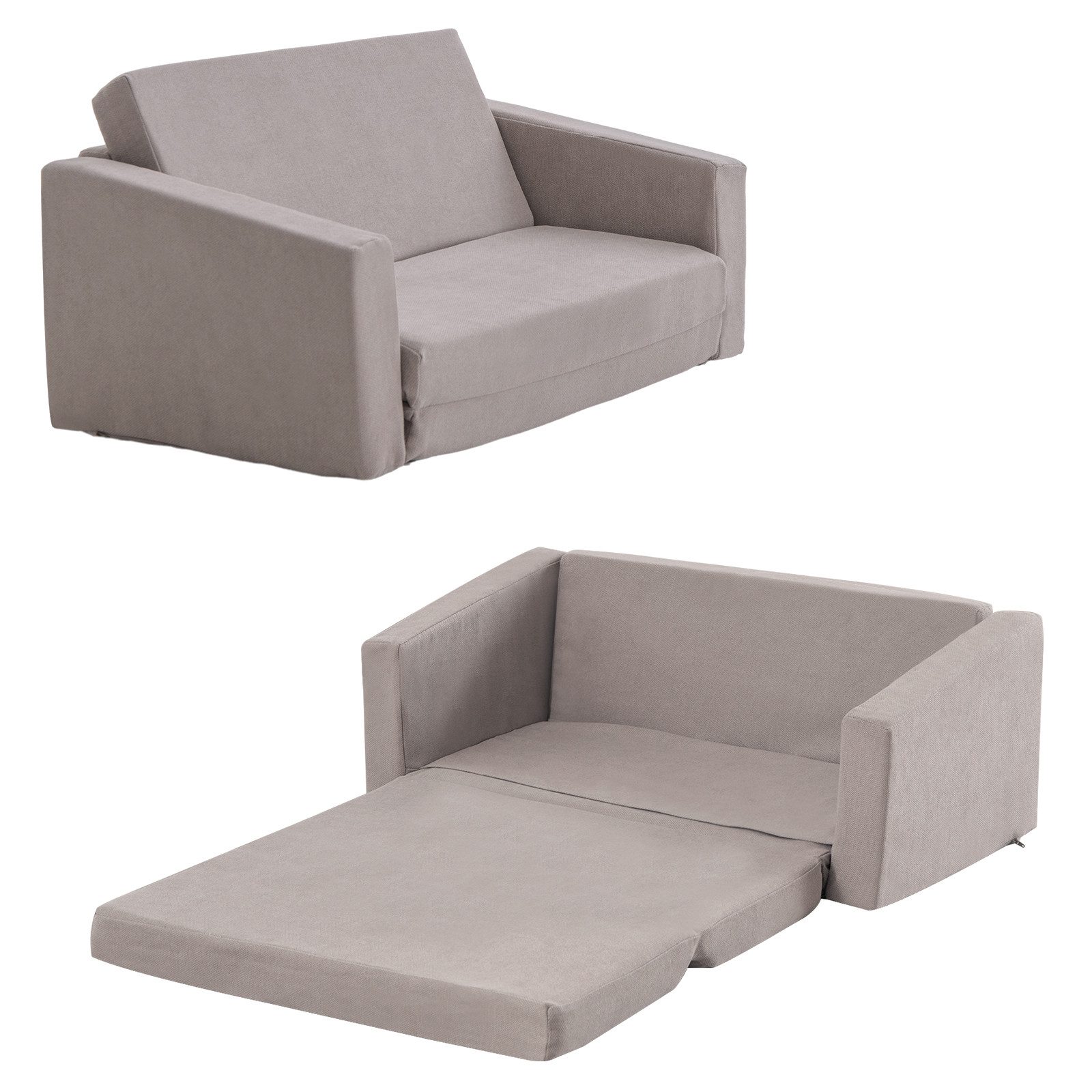 COSTWAY Kindersofa Sessel, mit Schlaffunktion, für günstig online kaufen