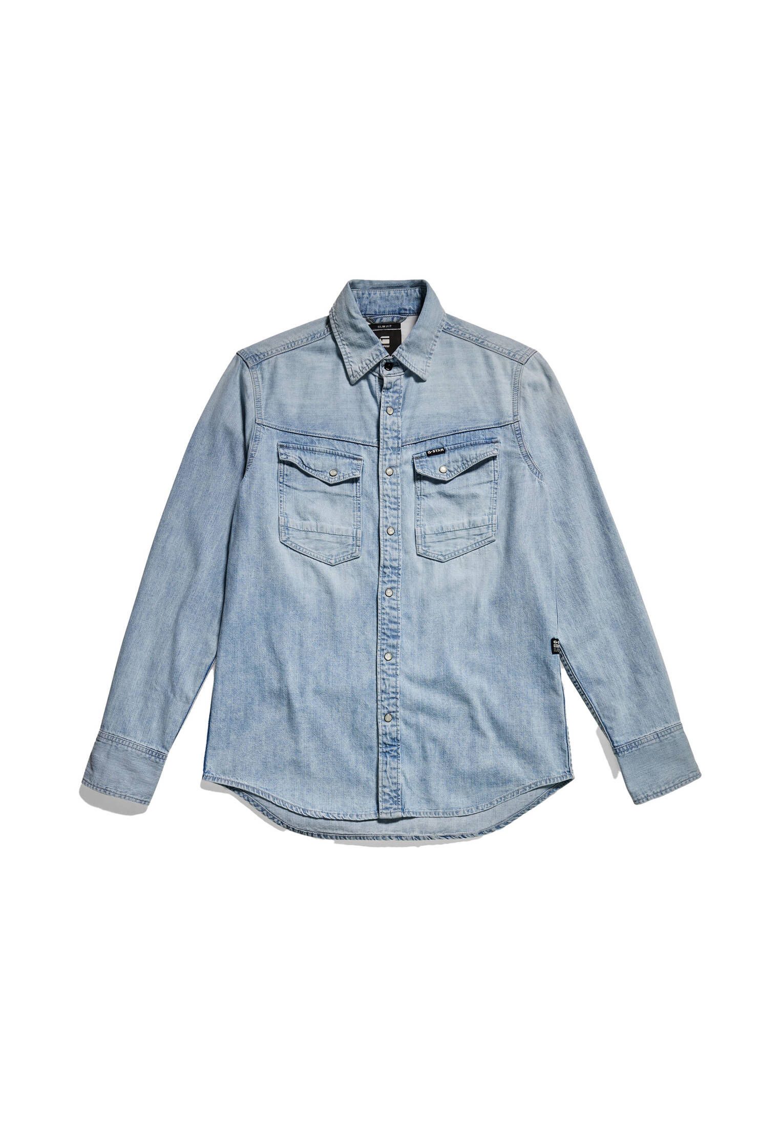 G-STAR Langarmhemd Herren Hemd Slim Fit günstig online kaufen