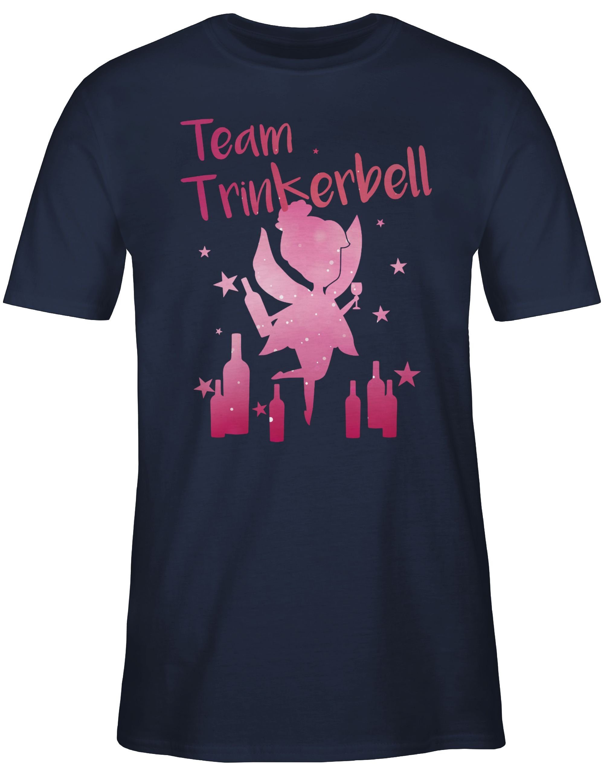 Shirtracer Team Blau 02 Karneval T-Shirt Outfit Trinkerbell Navy