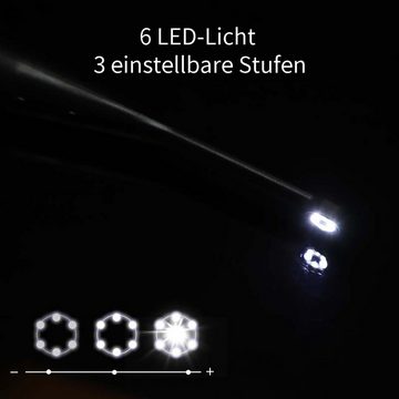 yozhiqu LED-Licht 720p hochauflösendes visuelles Mundspiegel-Endoskop Inspektionskamera (Bequem und einfach, kann an Mobiltelefon/Computer angeschlossen werden)