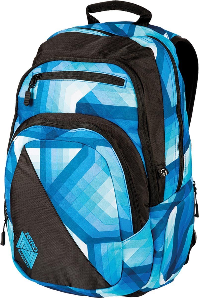 Alltagsrucksack, Arbeit Schule, Rucksack Reise 29, Stash NITRO Schulrucksack und für Freizeit,