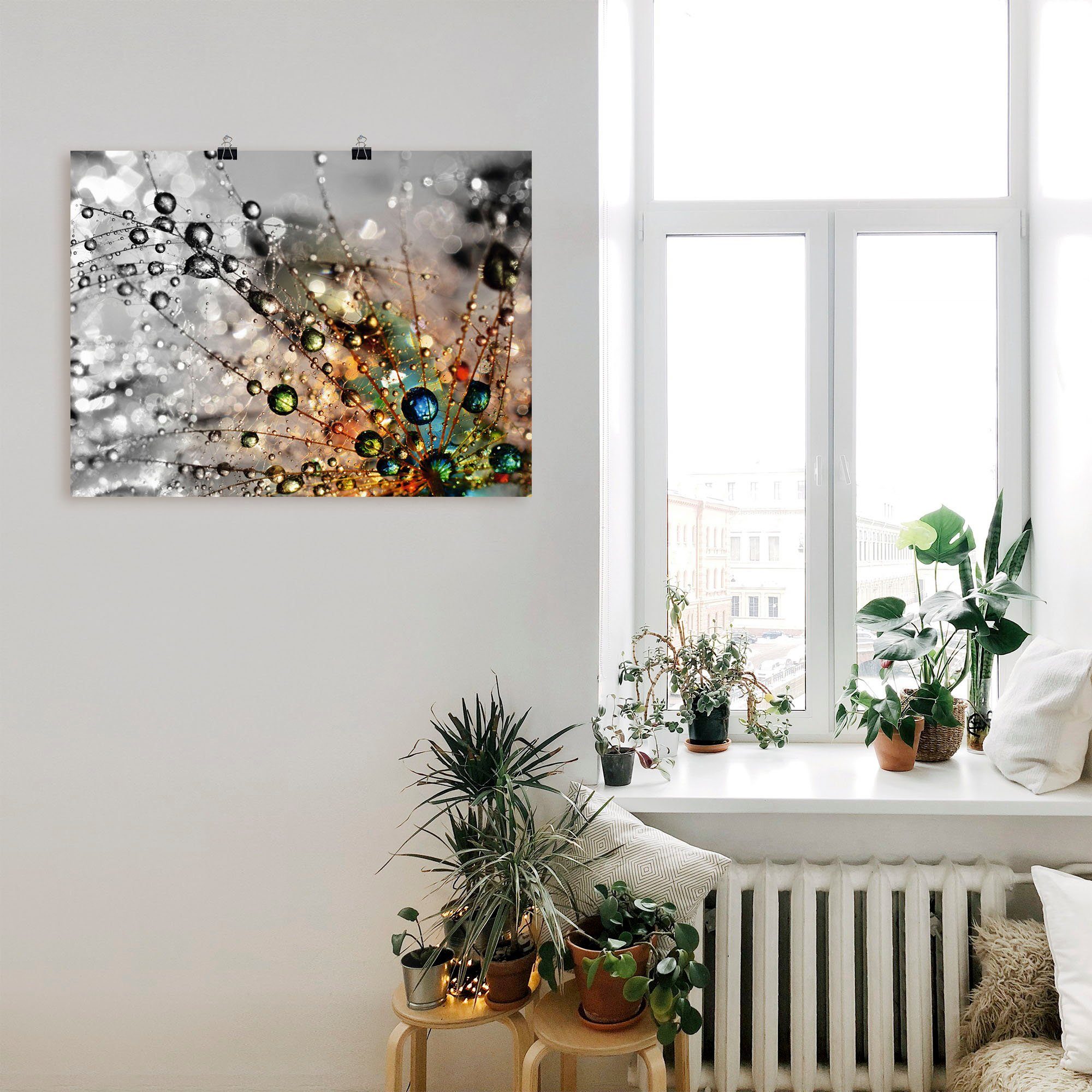 Artland Wandbild Farbenfrohe Natur, Blumen (1 St), als Alubild, Leinwandbild, Poster in verschied. Größen