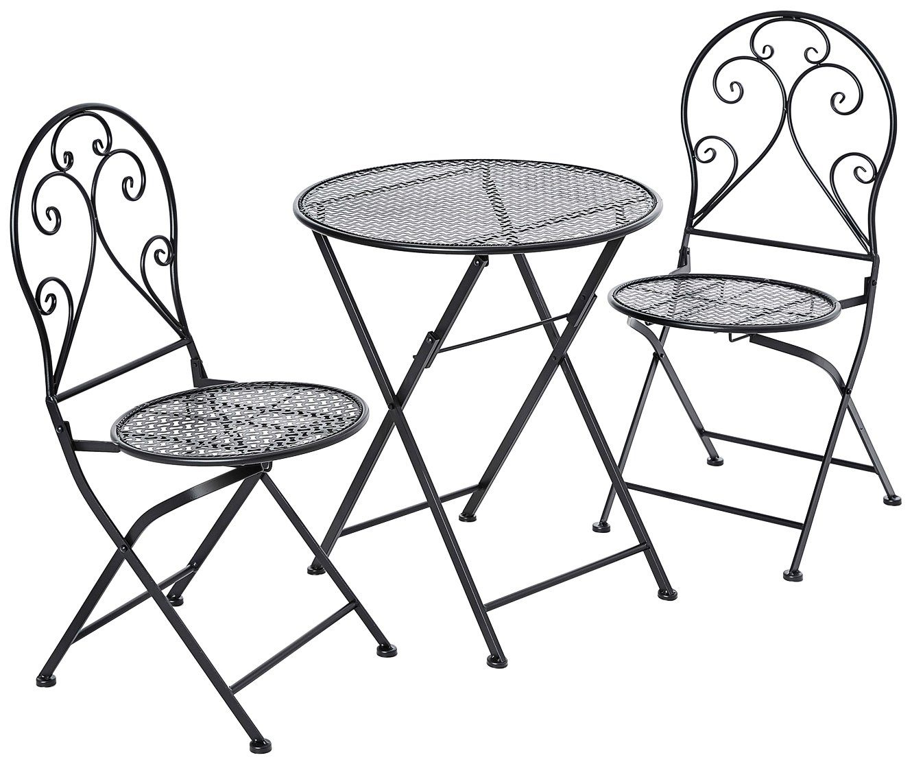 my Flair Gartenlounge-Set, (3-tlg), 2 Stühle, 1 Tisch