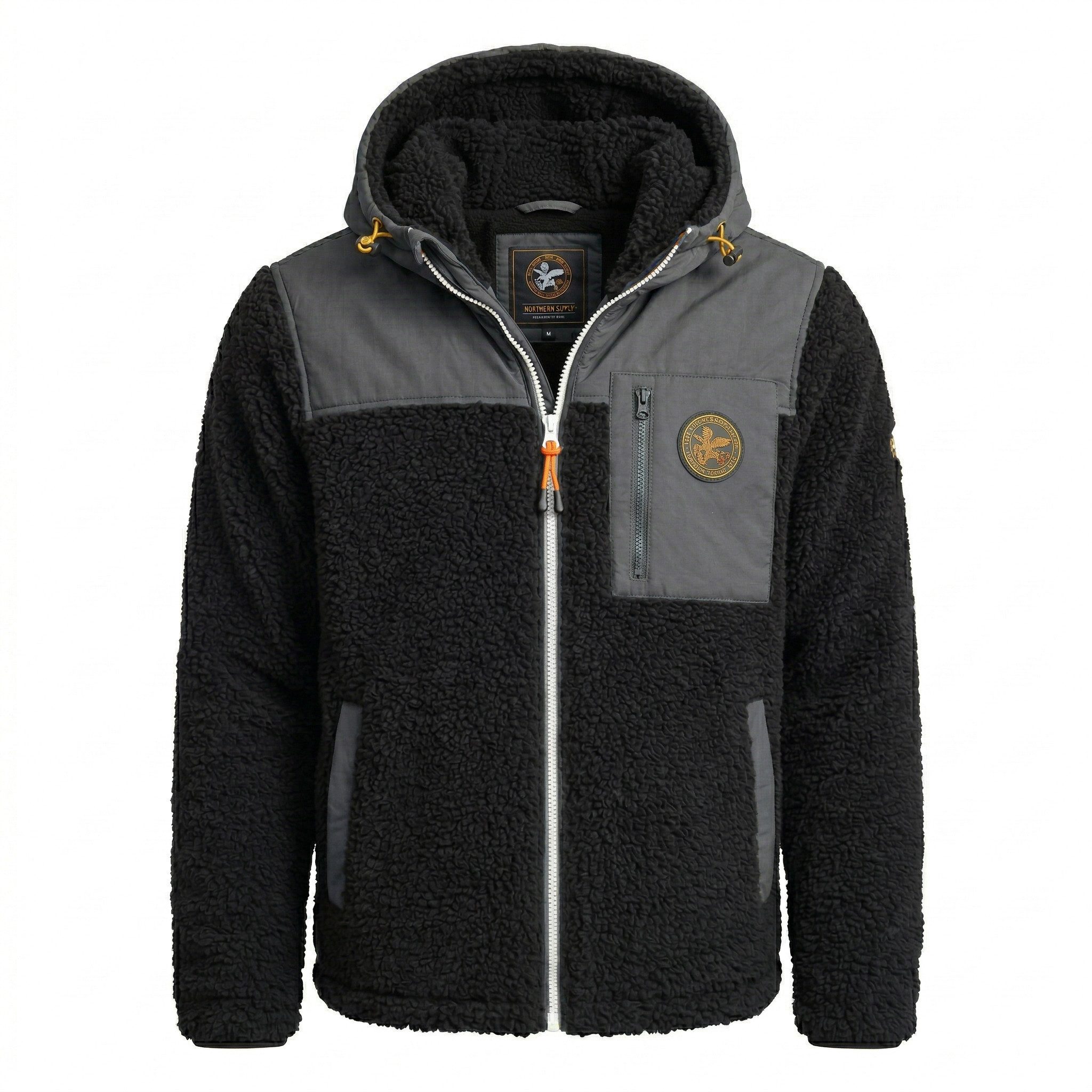 Fleecejacke Herren Fleecejacke – Weiche Teddyfleece