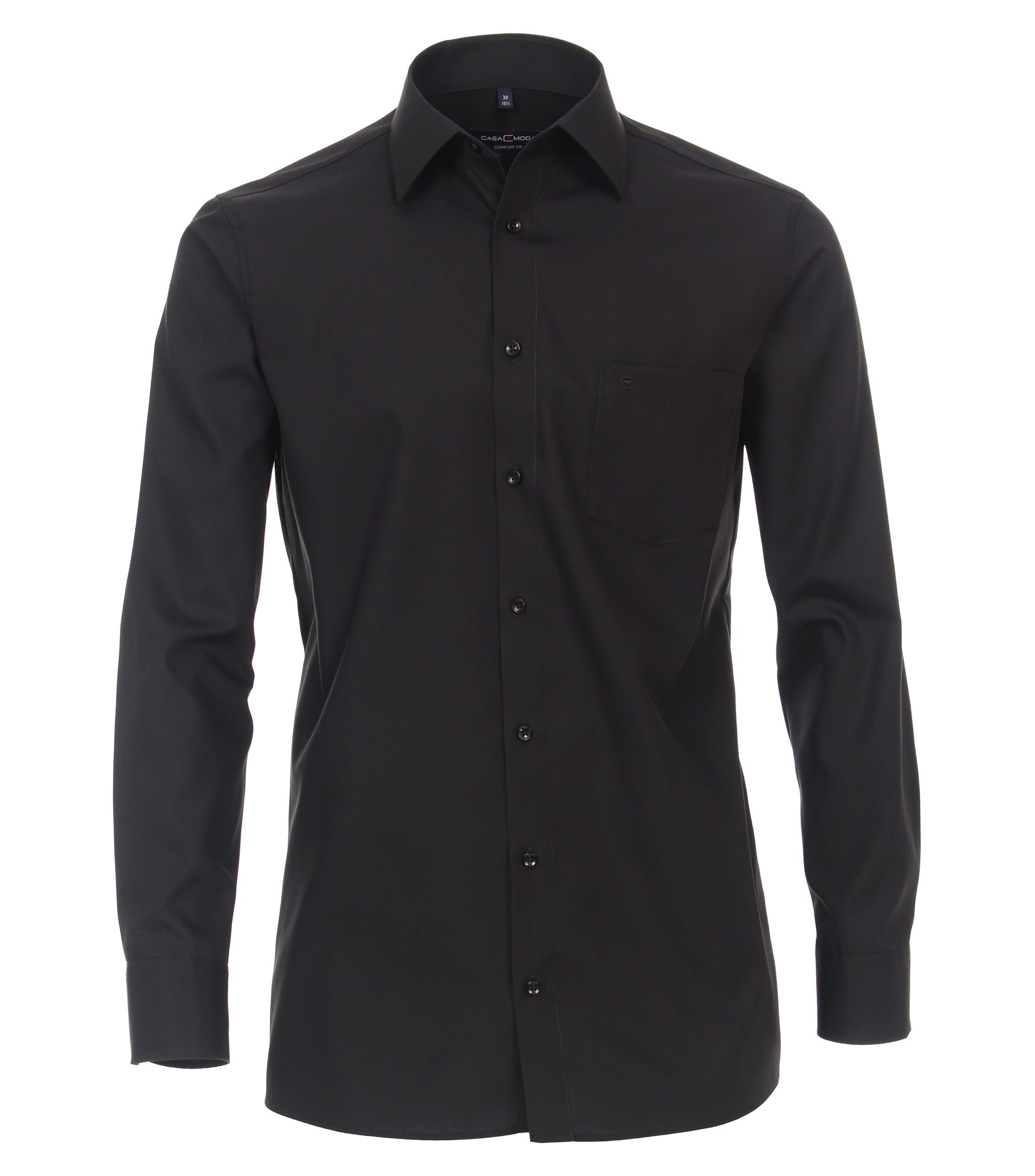 CASAMODA Businesshemd Kent Comfort Fit NOS 800 schwarz