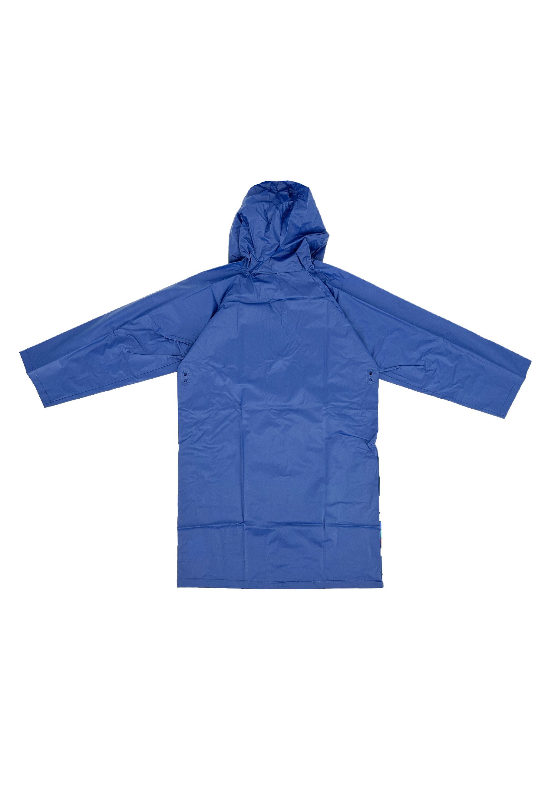 Stitch Regenjacke Kinder Regenmantel mit Kapuze wasserdicht Blau