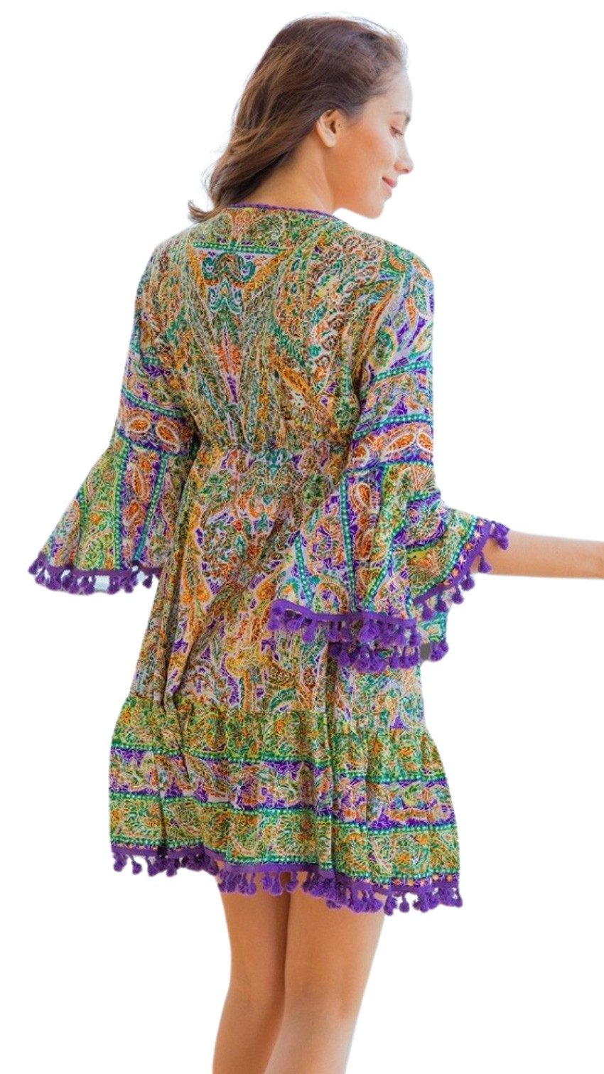 Charis Moda Tunikakleid Sommerkleid im Bohéme günstig online kaufen