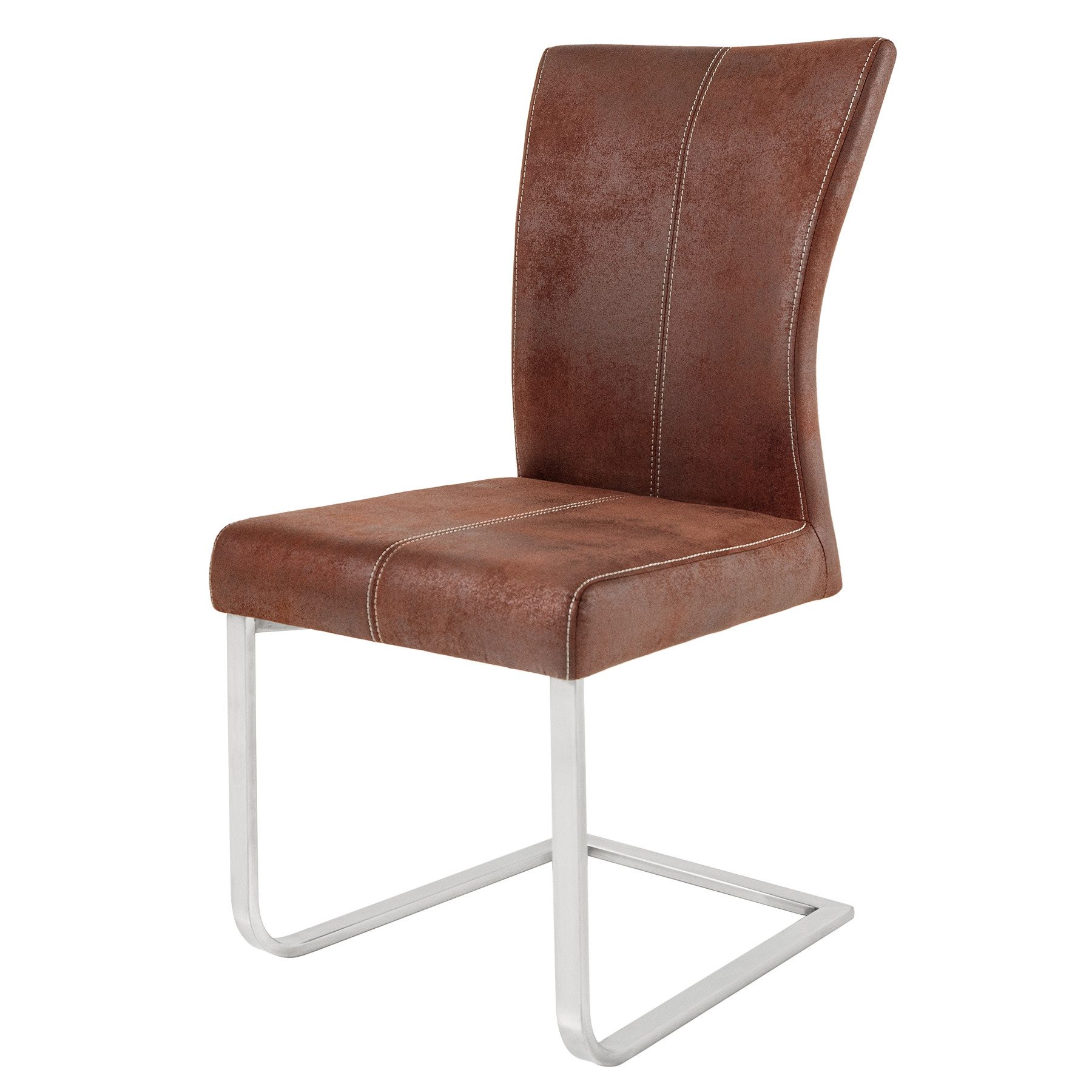 riess-ambiente Freischwinger SAMSON dark coffee / günstig online kaufen