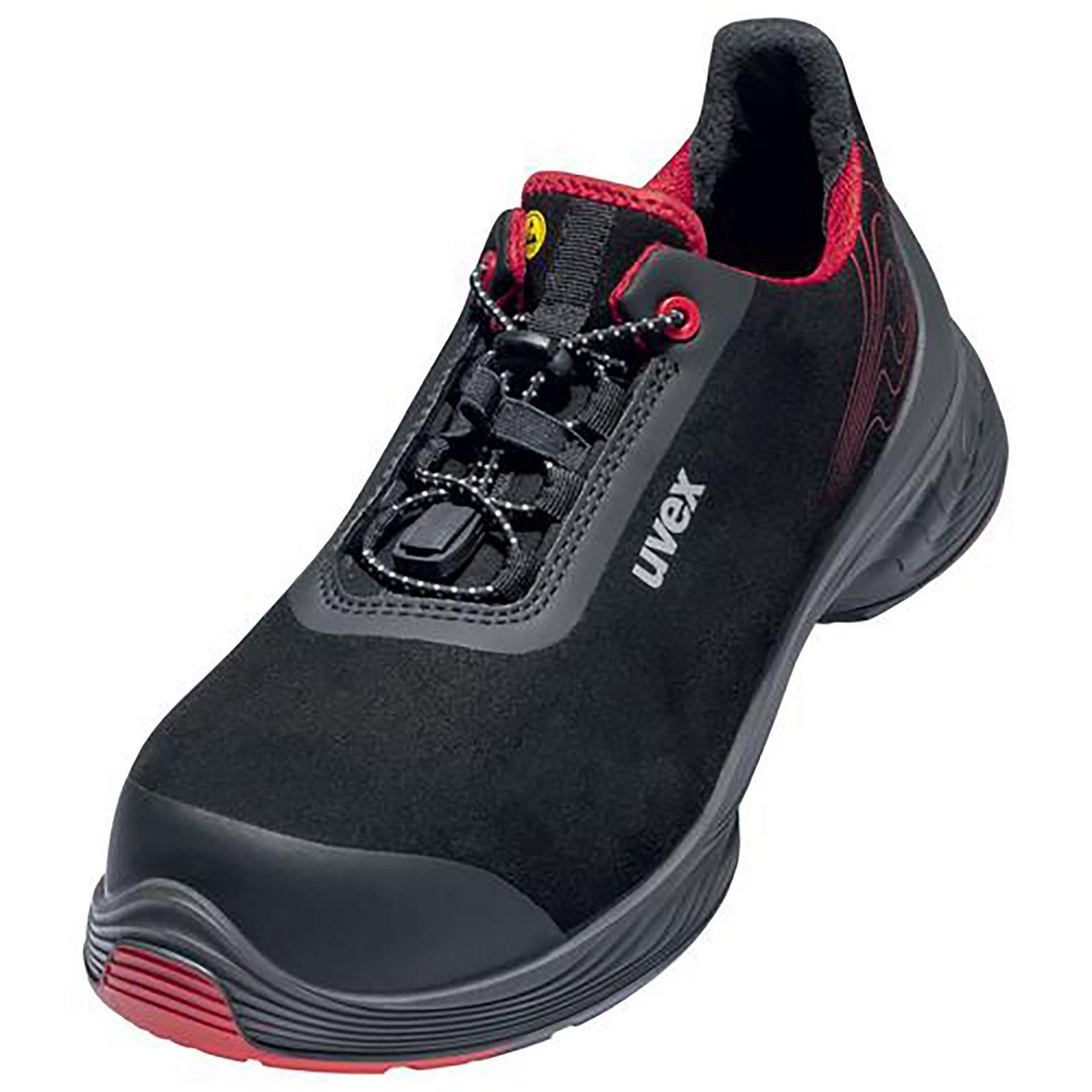 1 G2 Halbschuhe S3 schwarz, rot Weite 14 Sicherheitsschuh