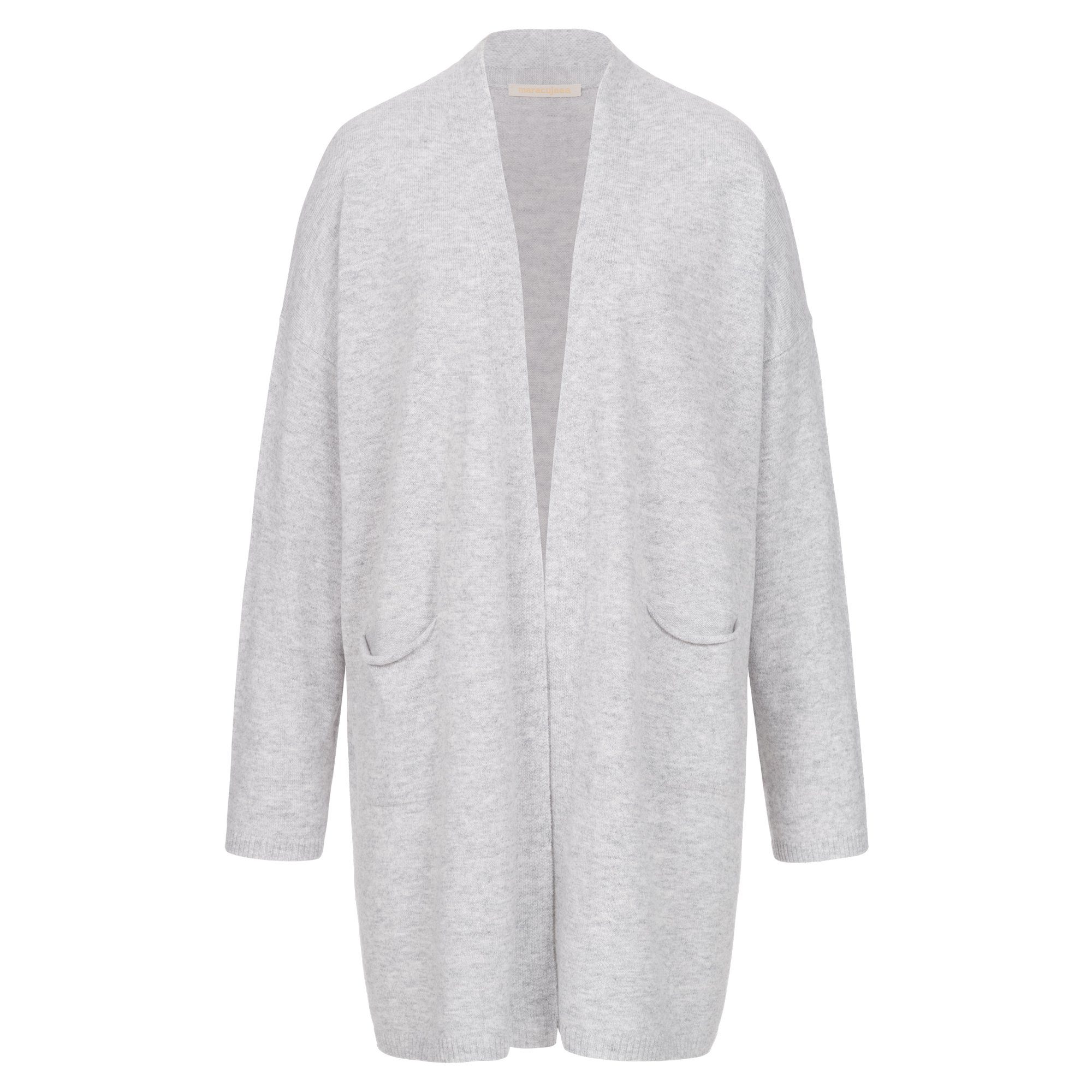 maracujaaa Strickjacke 50001 GINGER unifarben ohne Knöpfe