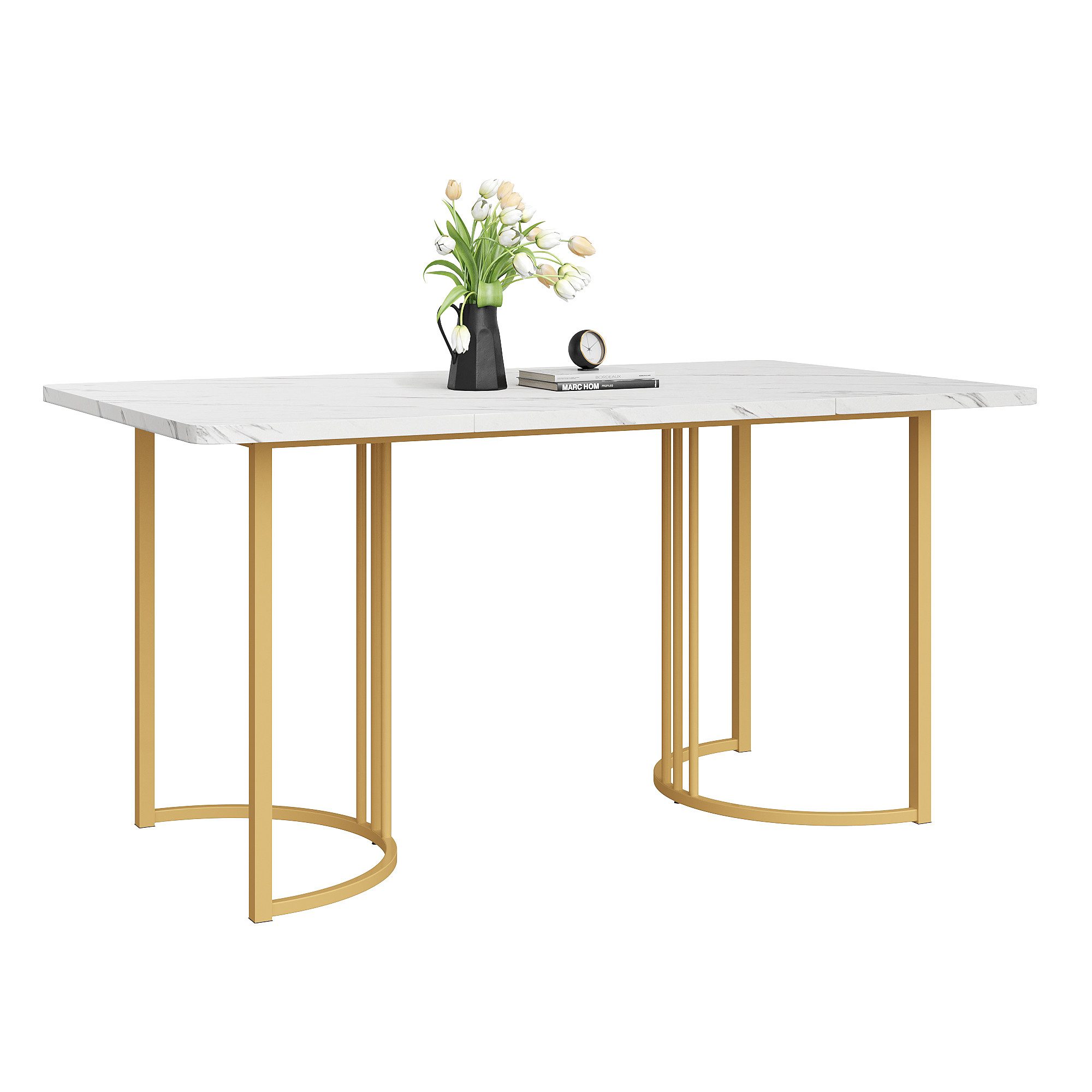 HAUSS SPOLE Esstisch 140x80 1-St Gestell günstig online kaufen