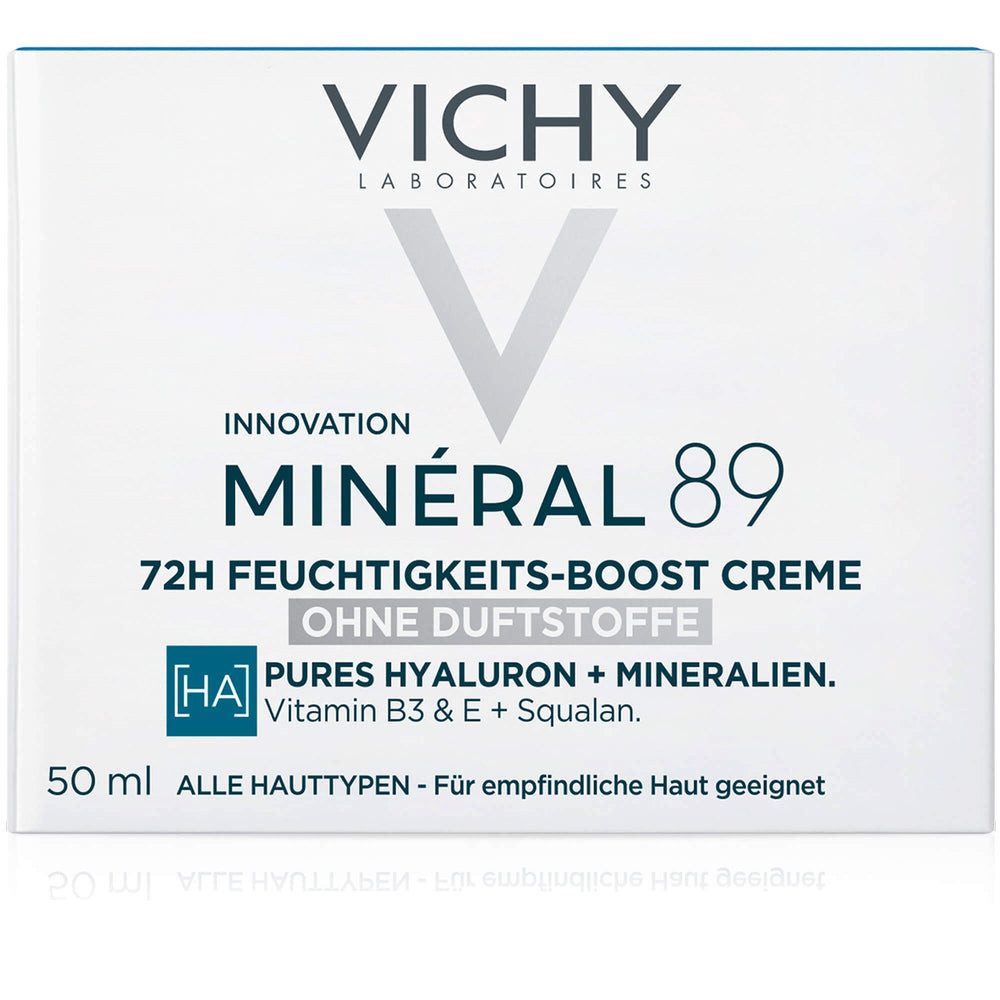 Feuchtigkeitscreme Vichy Mineral 89 72 h Feuchtigkeits-Boost Creme