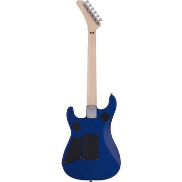 EVH E-Gitarre, E-Gitarren, ST-Modelle, 5150 Series Deluxe Poplar Burl EB Aqua Burst - E-Gitarre