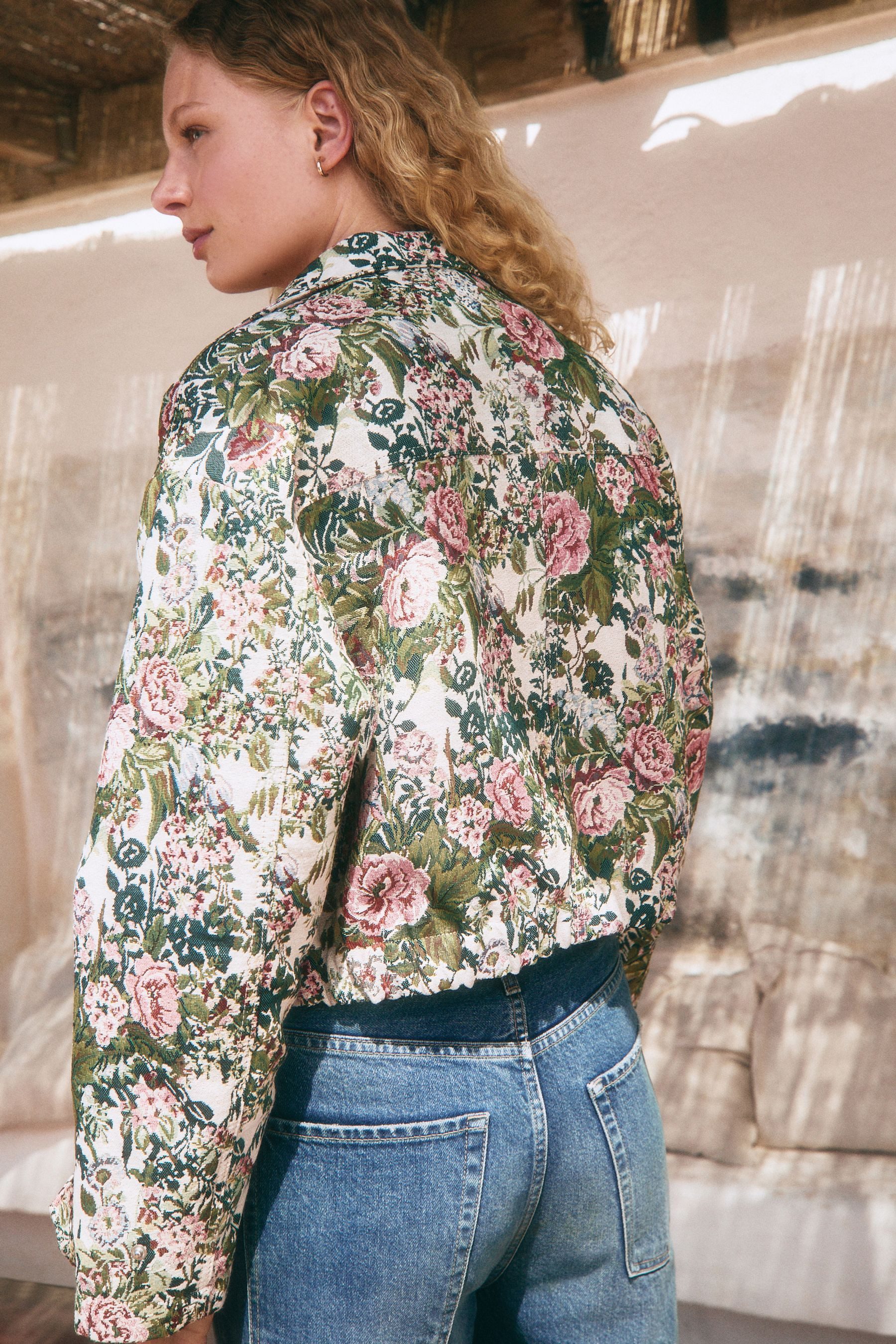 Next Kurzmantel Jacke mit durchgängigem Reißverschluss günstig online kaufen