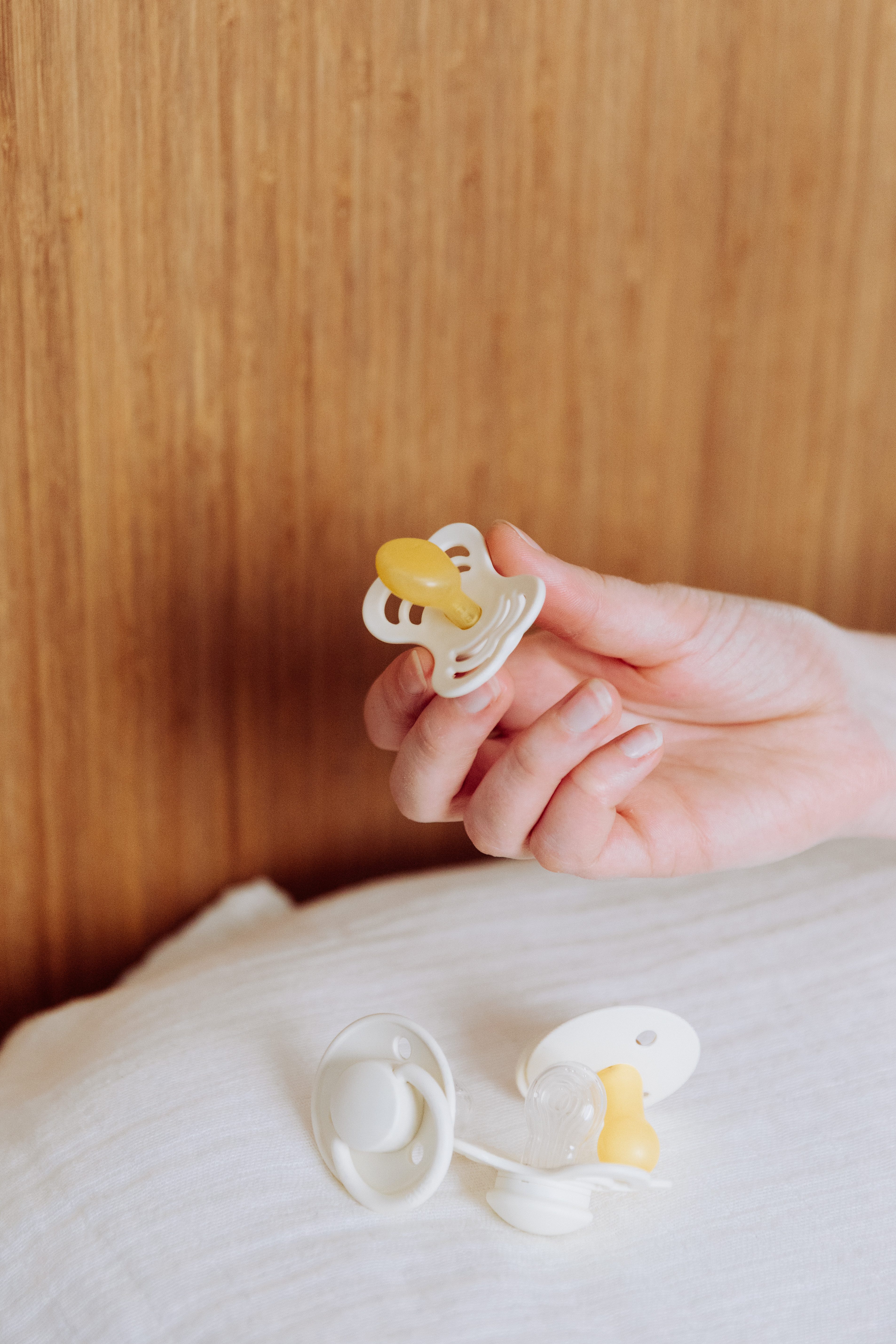 BIBS Schnuller TryIt 4er Probierpackung Ivory Creme