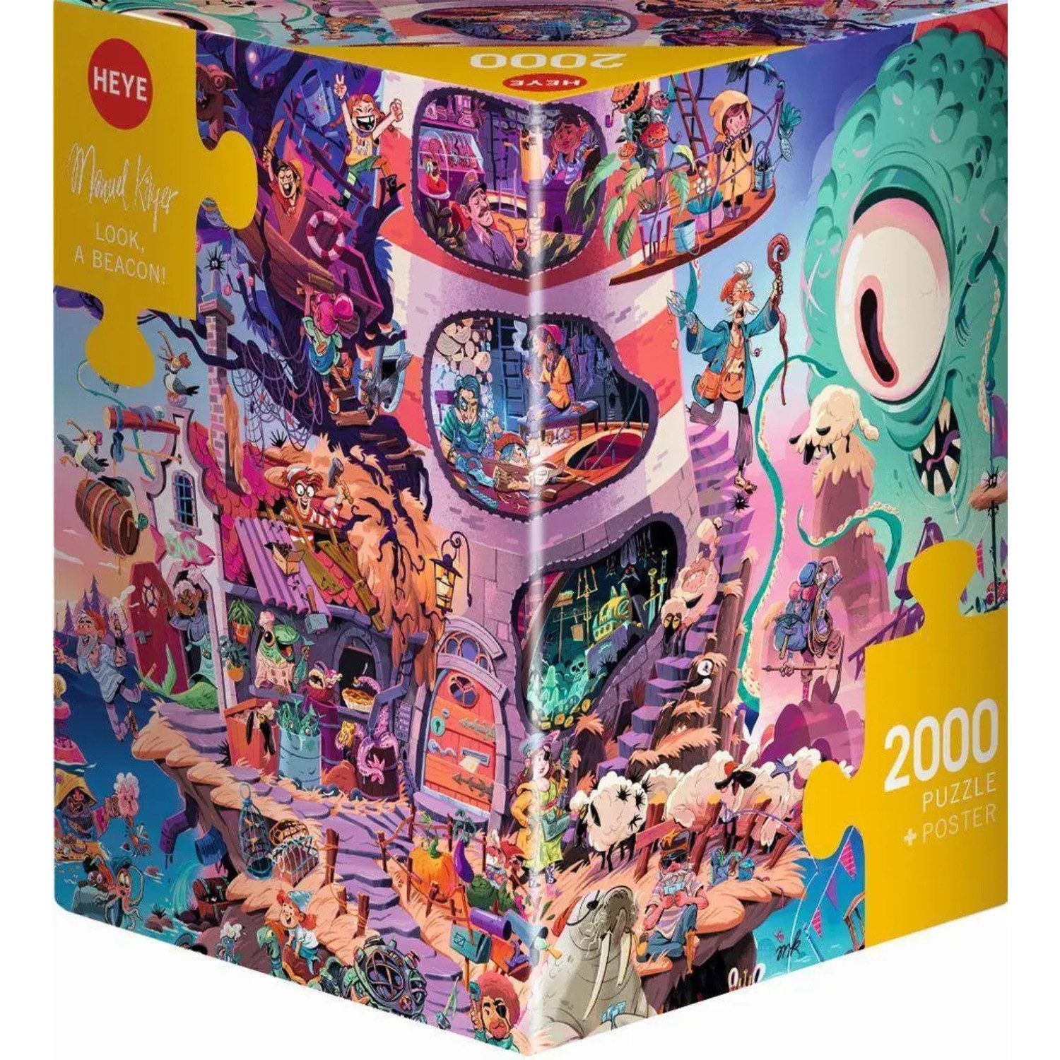 HEYE Puzzle Look, a Beacon!, 2000 Puzzleteile