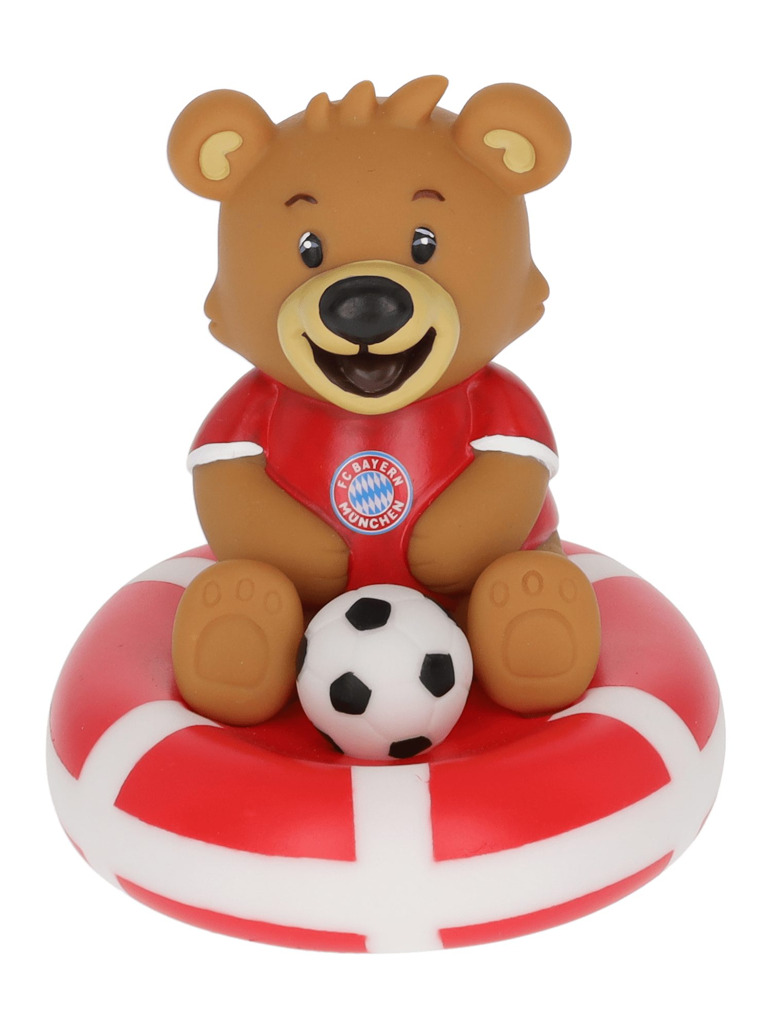 FC Bayern München Tierquietschie FC Bayern München Badeente Berni Rot I Fußball, PVC