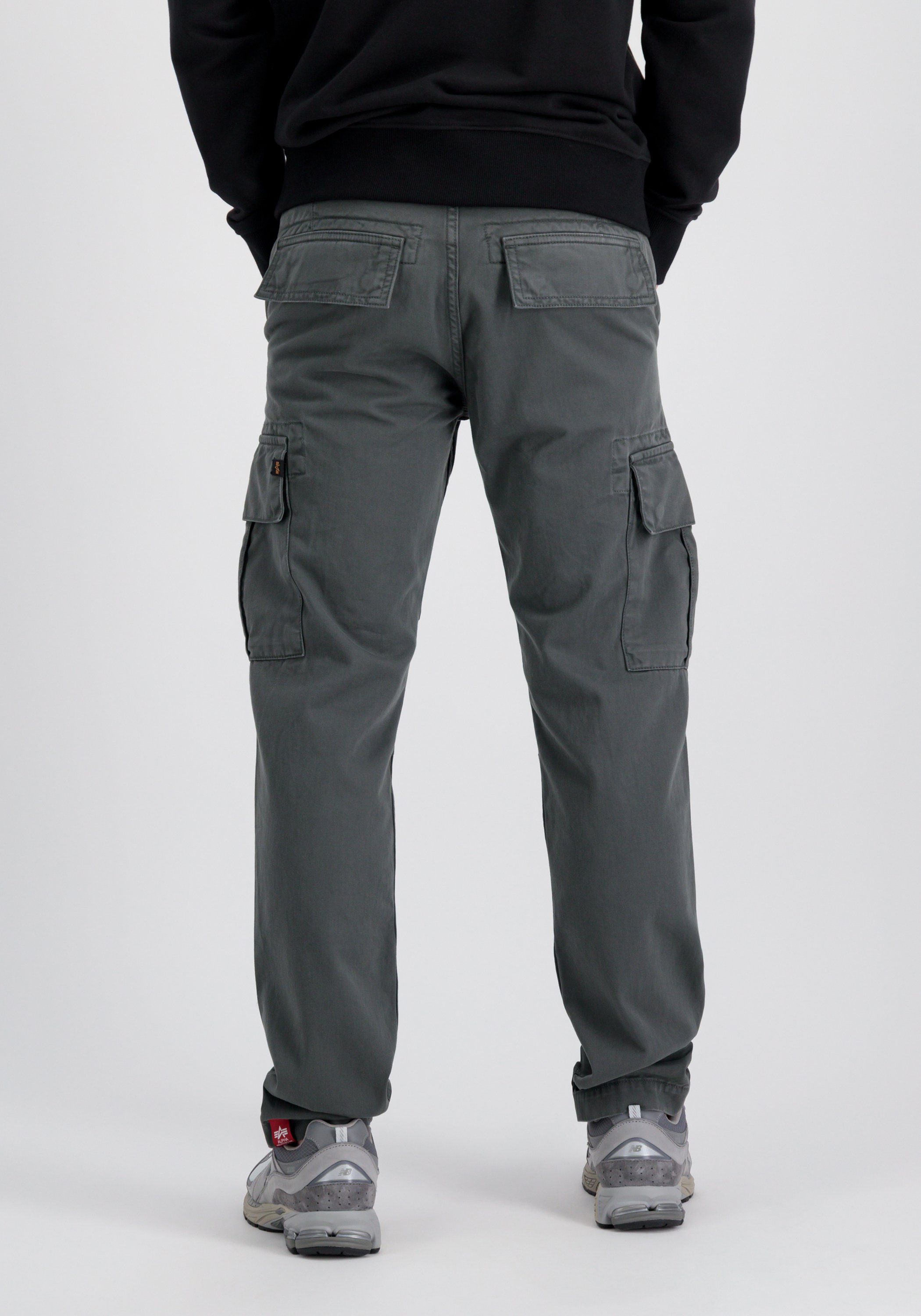 Alpha Industries Cargohose Alpha Industries Men - Cargo Pants Agent Pant vintage grey