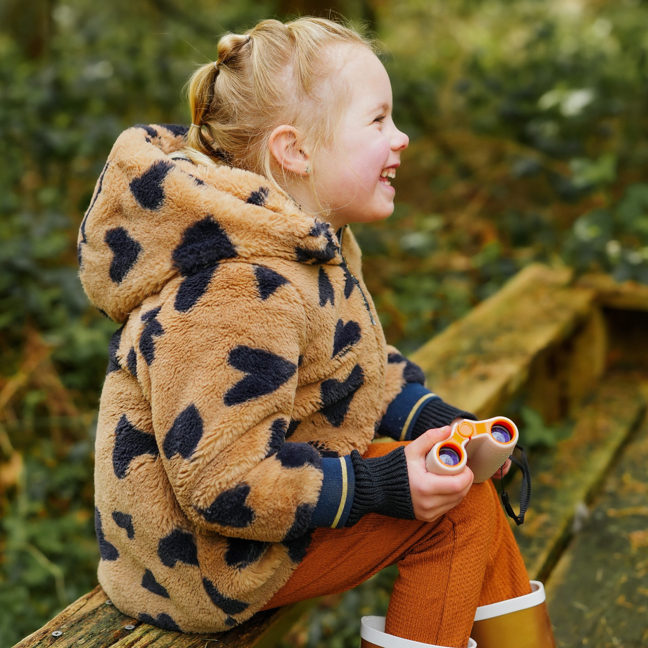 Freek Vonk x BRESSER Freek Vonk Kinderfernglas 6x21 mit Beutel Kinderfernglas