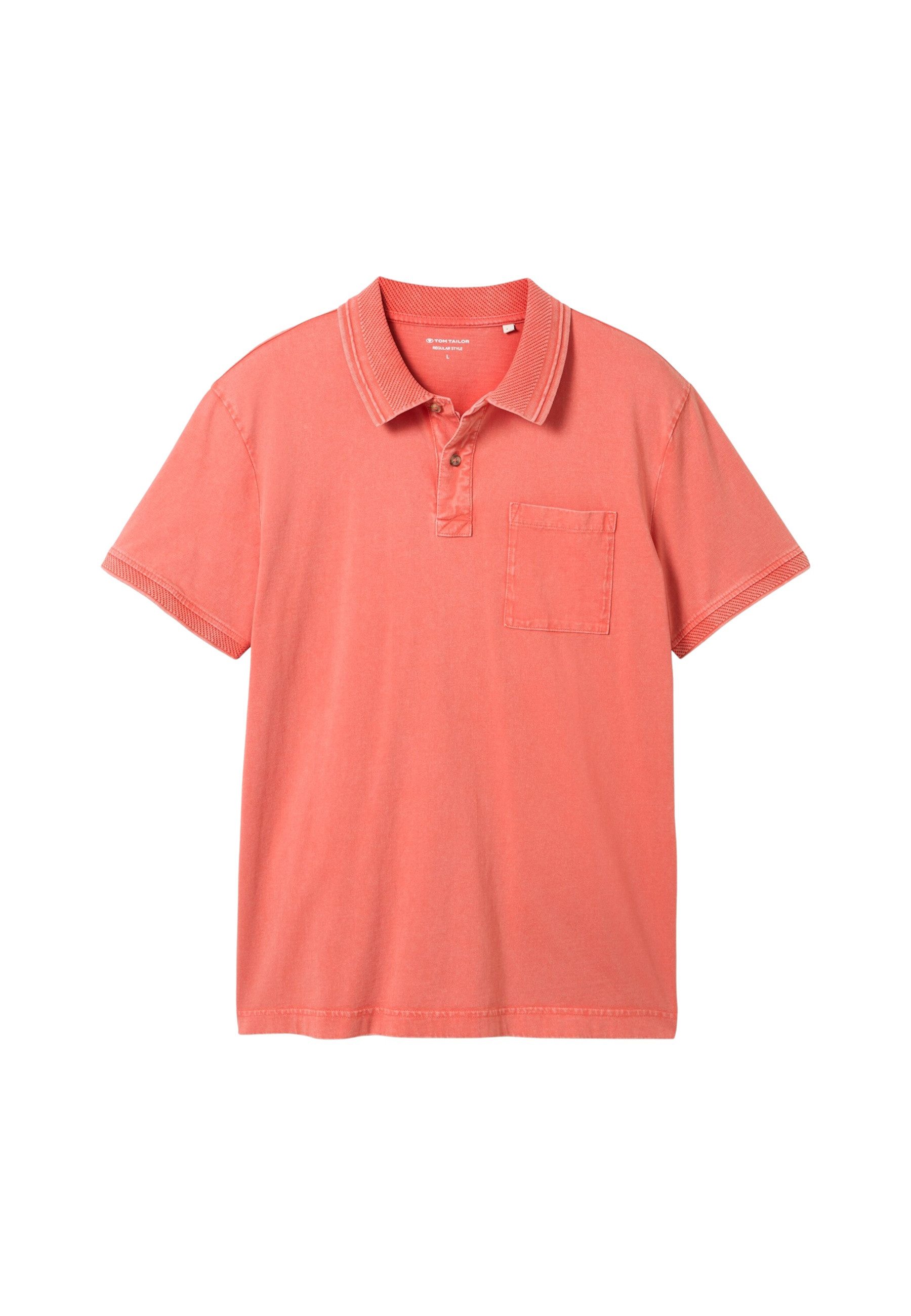 TOM TAILOR Poloshirt Poloshirt Kurzarmshirt mit Polokragen (1-tlg., 1)