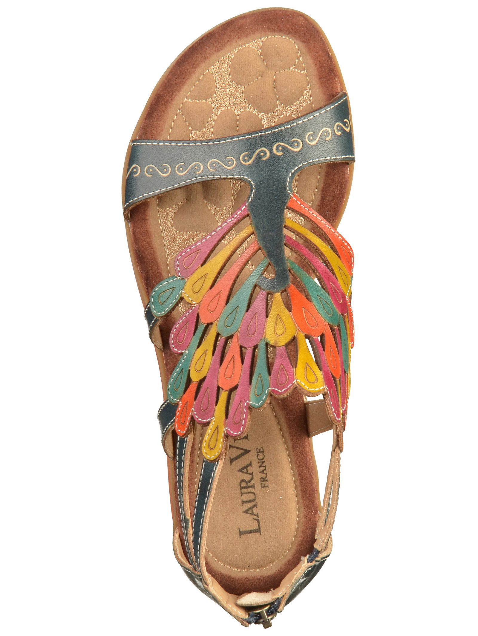 LAURA VITA LAURA VITA Sandalen Leder Riemchensandale