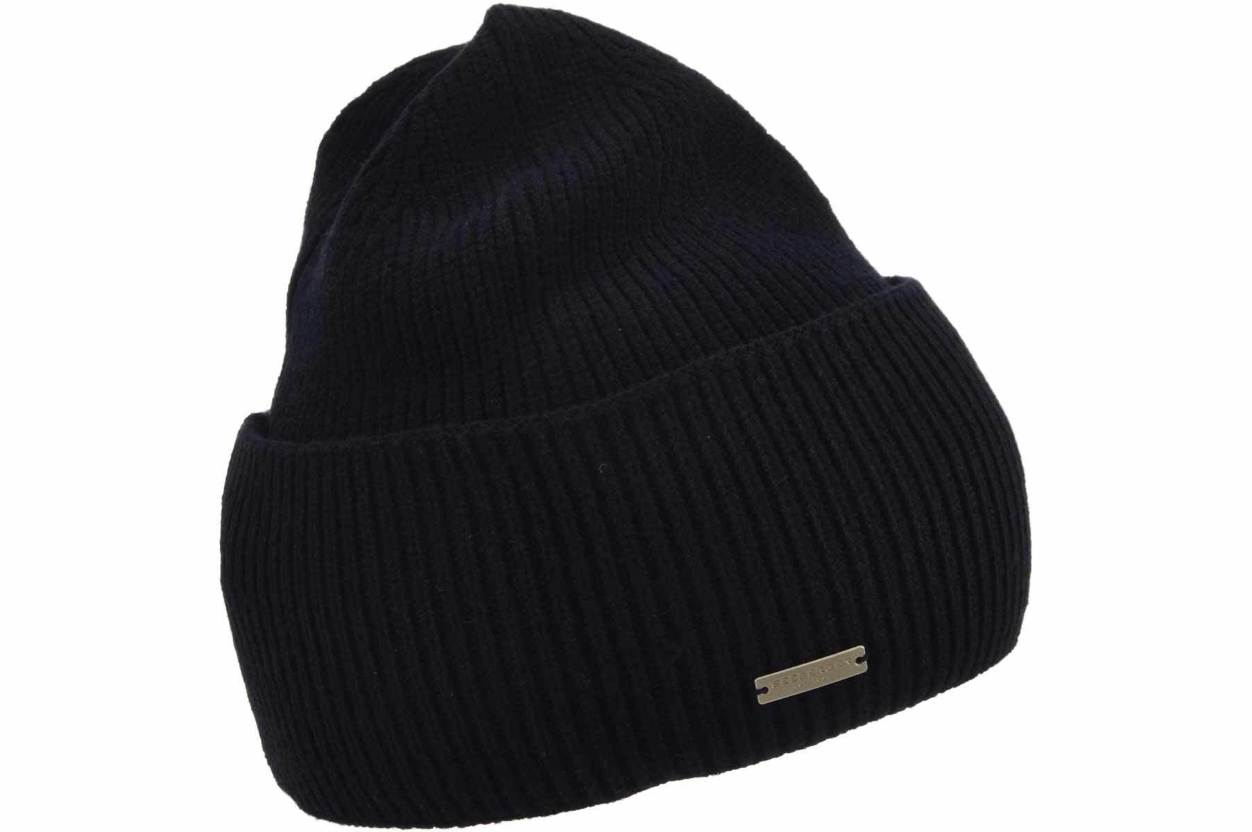 Seeberger Strickmütze Strickmütze mit Aufschlag 19701-1 günstig online kaufen