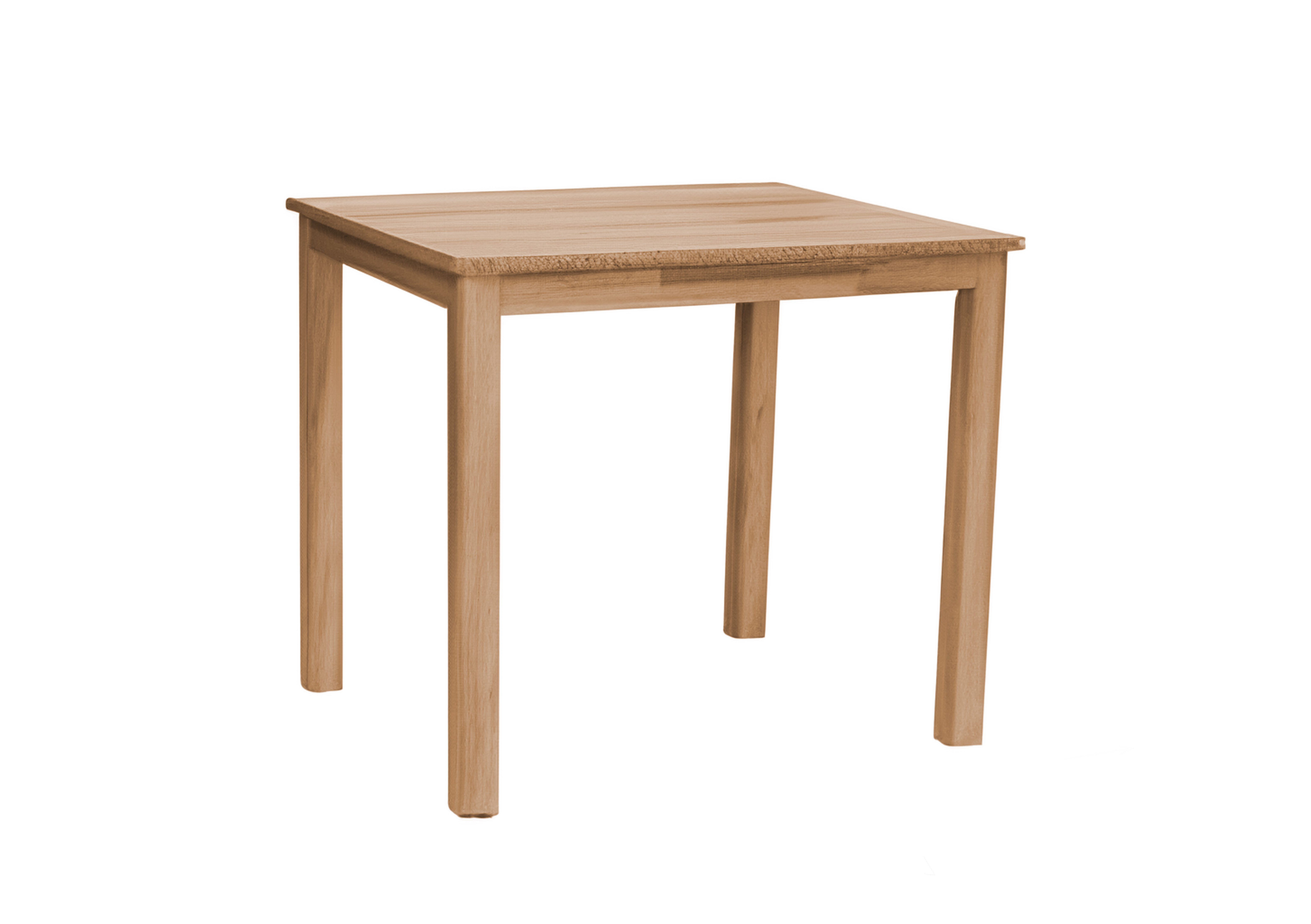 Woodroom Esstisch Kota (Hevea Massivholz, lackiert), Esszimmer Tisch massiv