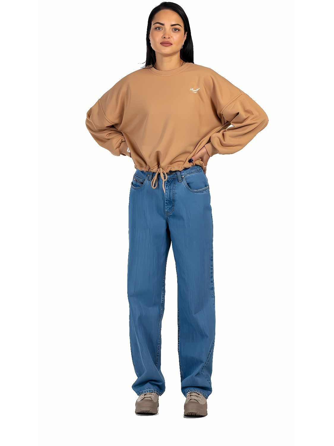 REELL Kapuzenpullover Women Amara Crewneck