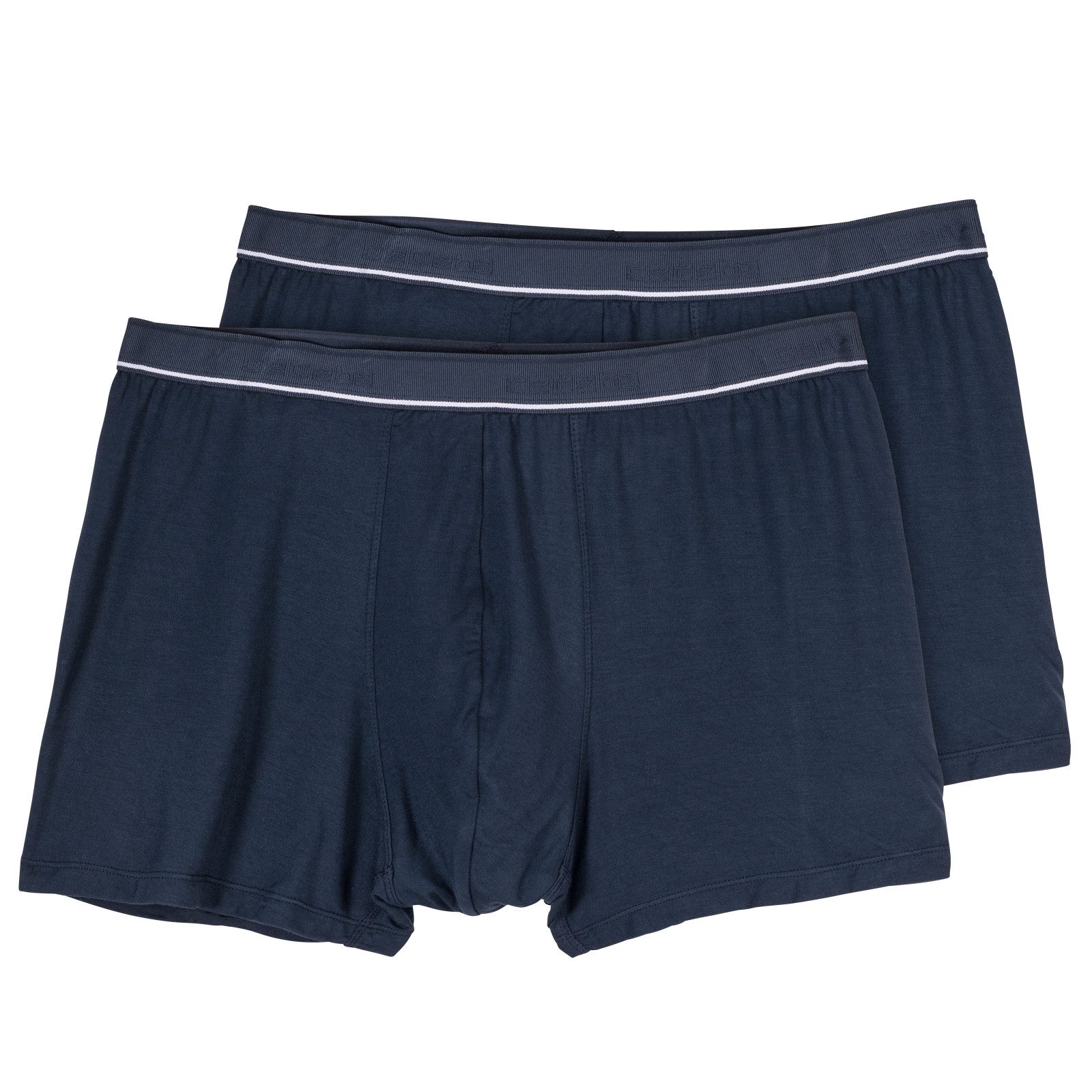 Boxershorts Ceceba Stretch-Pants 2er-Pack Übergröße dunkelblau